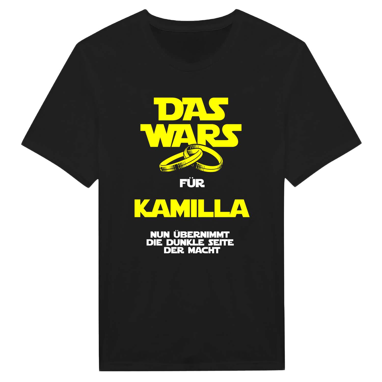 JGA T-Shirt »Das Wars« für den Namen »Kamilla«
