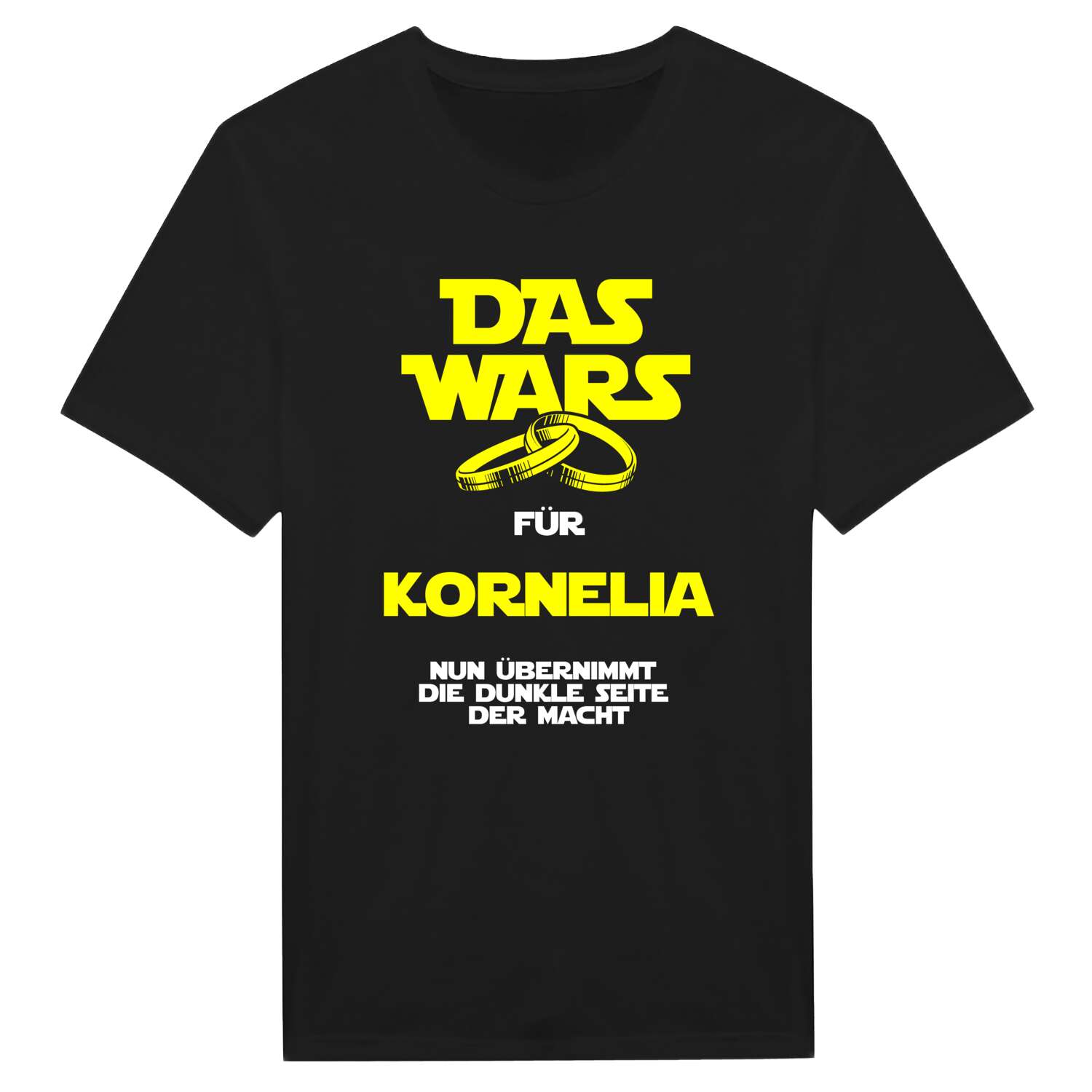 JGA T-Shirt »Das Wars« für den Namen »Kornelia«