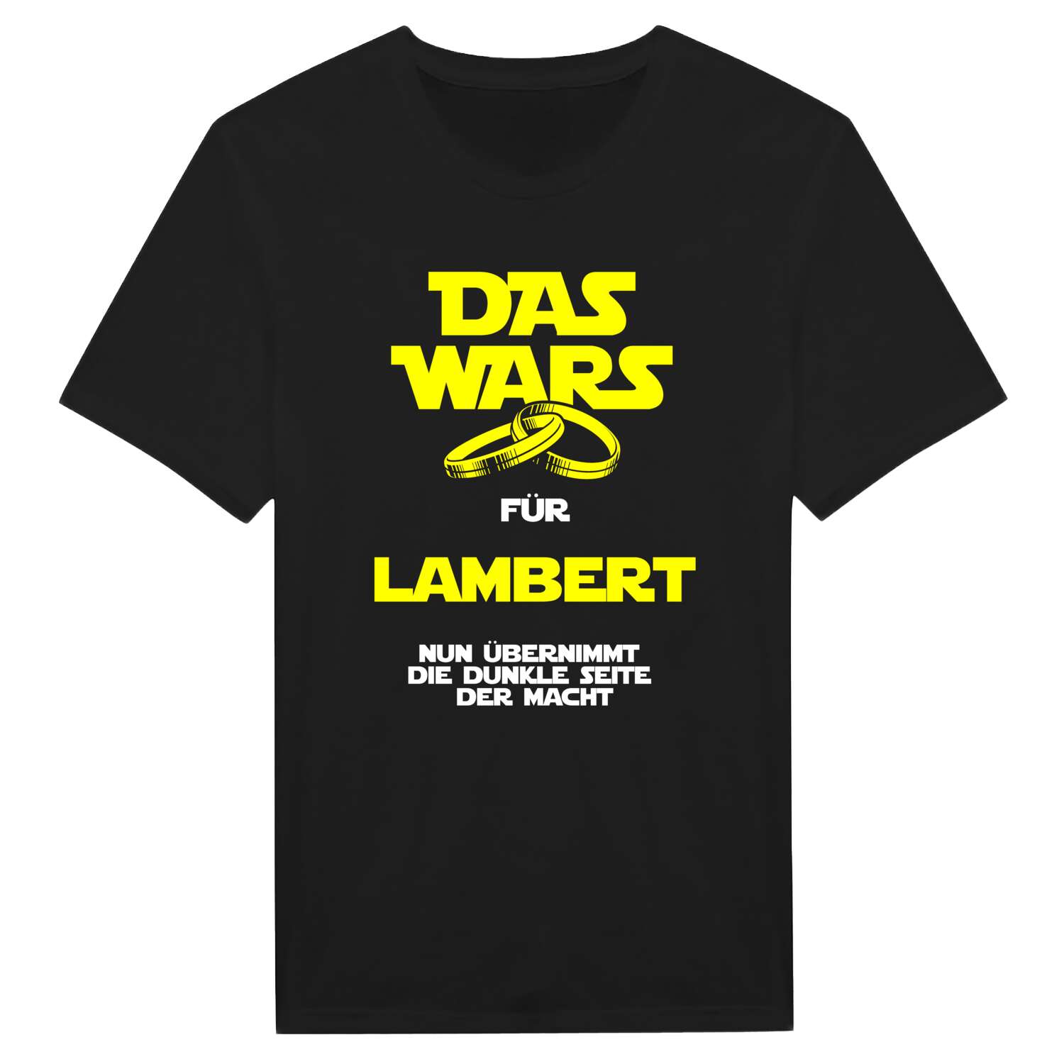 JGA T-Shirt »Das Wars« für den Namen »Lambert«