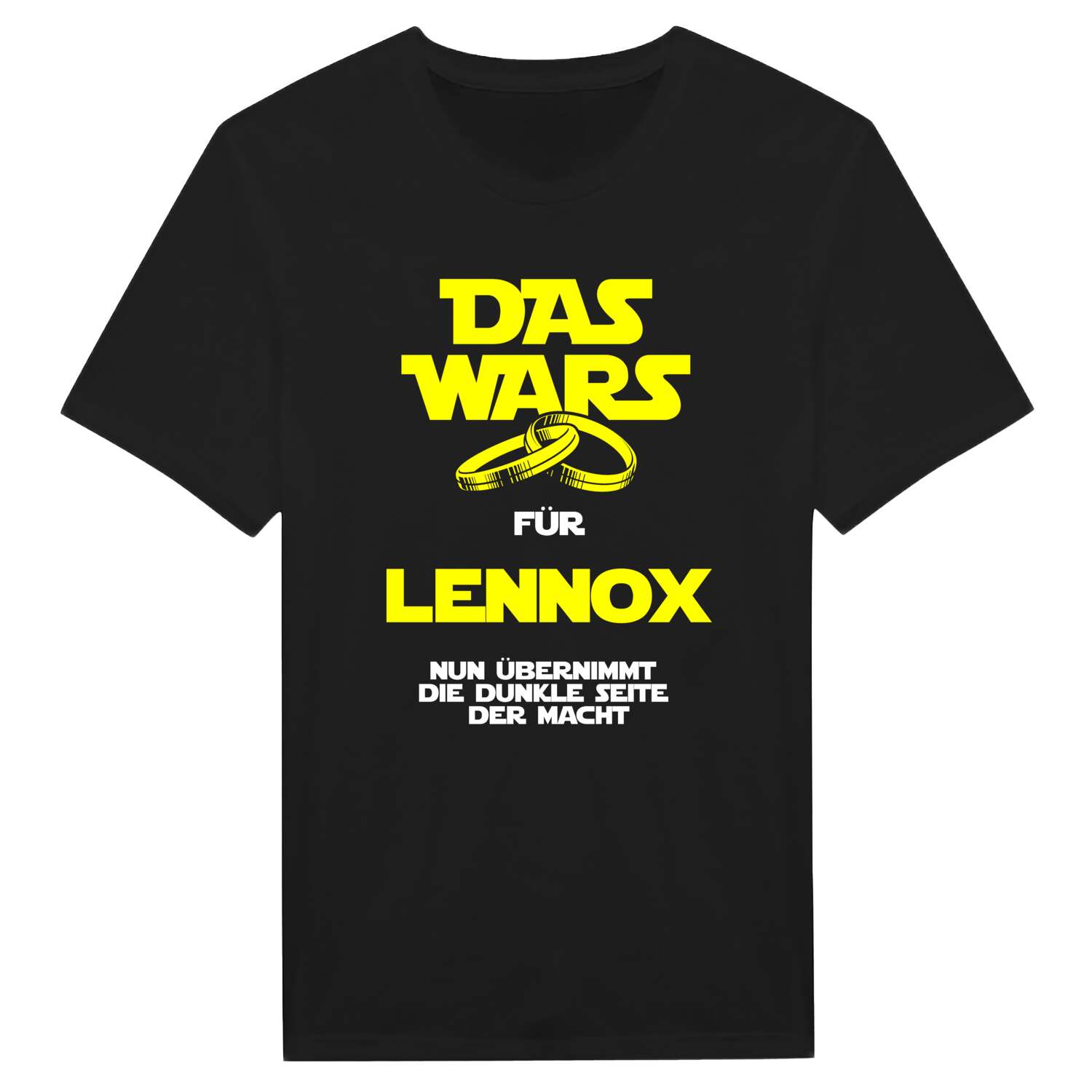 JGA T-Shirt »Das Wars« für den Namen »Lennox«