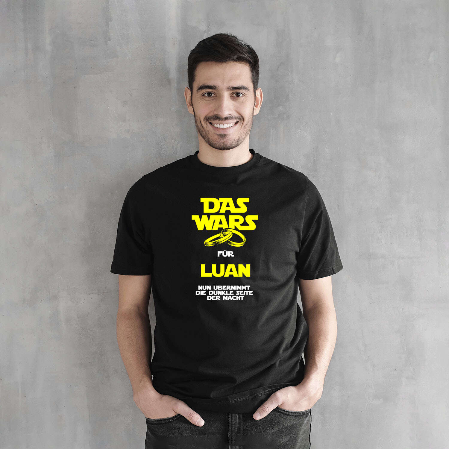 JGA T-Shirt »Das Wars« für den Namen »Luan«