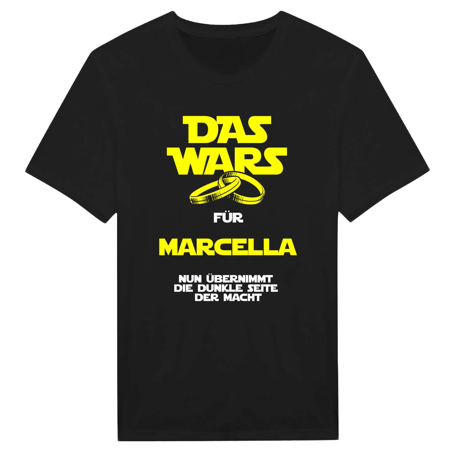 JGA T-Shirt »Das Wars« für den Namen »Marcella«