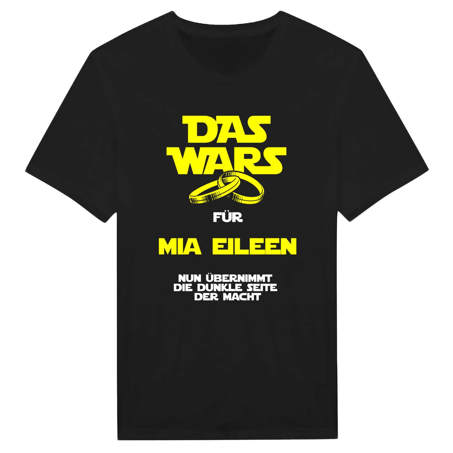 JGA T-Shirt »Das Wars« für den Namen »Mia Eileen«