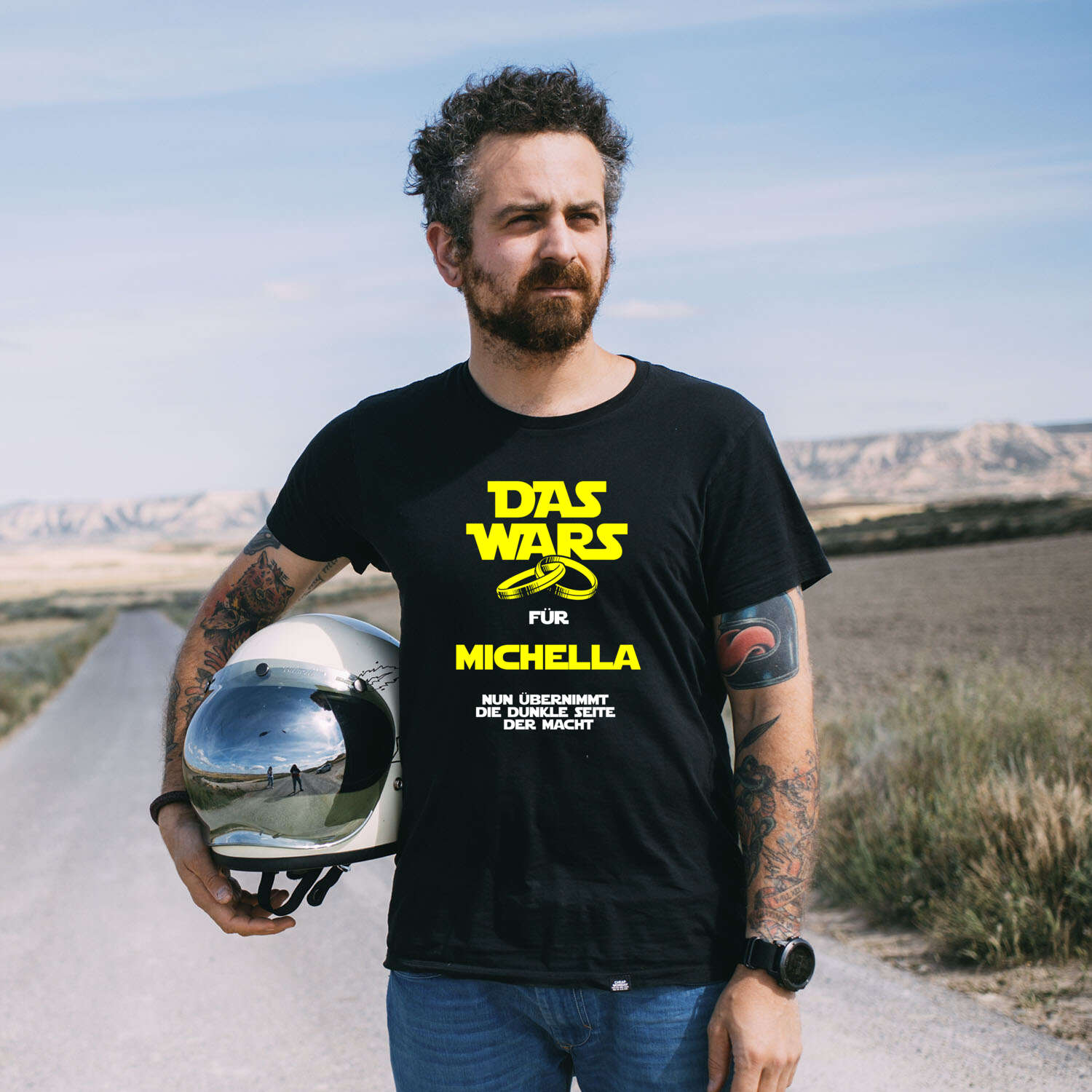 JGA T-Shirt »Das Wars« für den Namen »Michella«