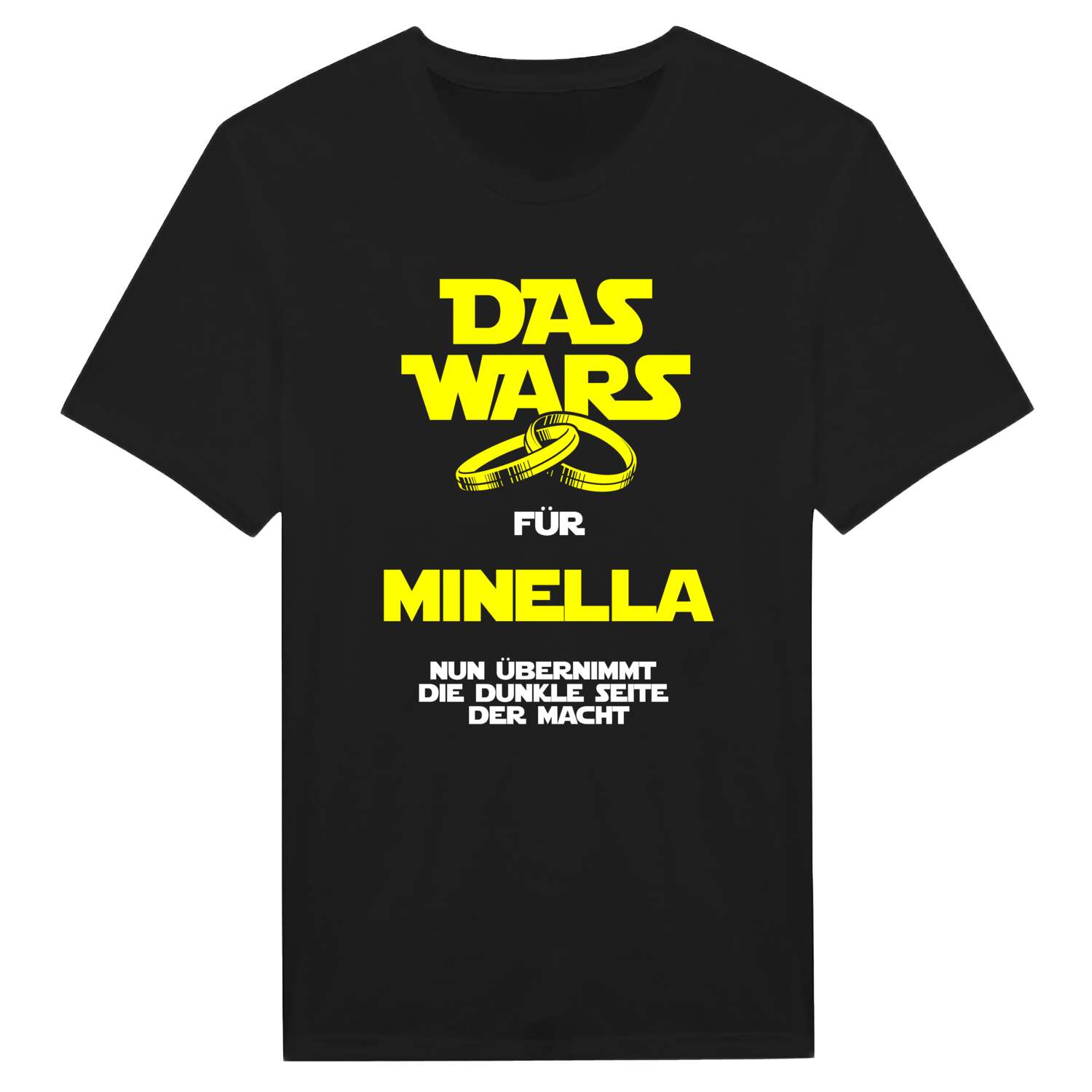 JGA T-Shirt »Das Wars« für den Namen »Minella«