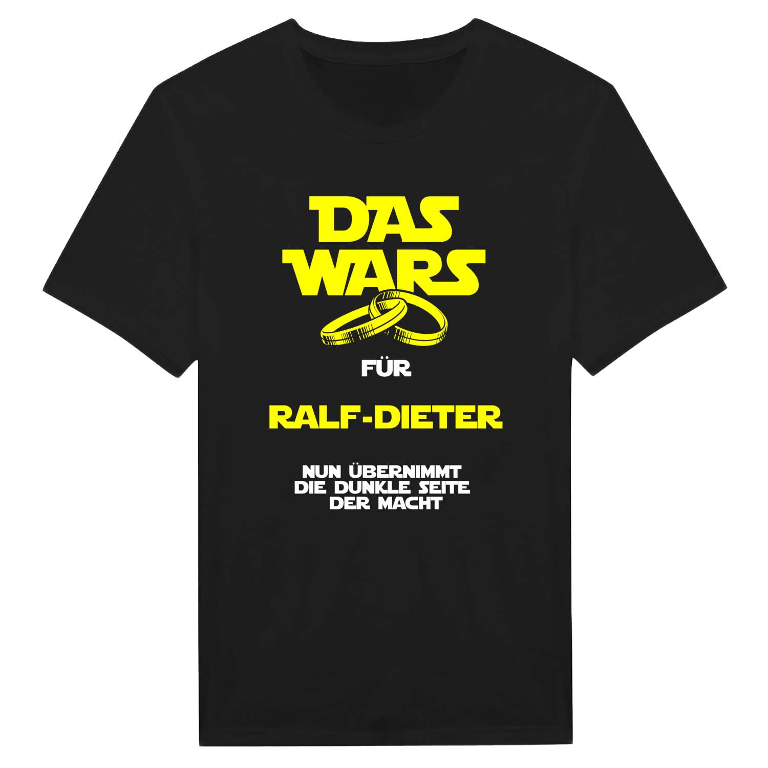 JGA T-Shirt »Das Wars« für den Namen »Ralf-Dieter«