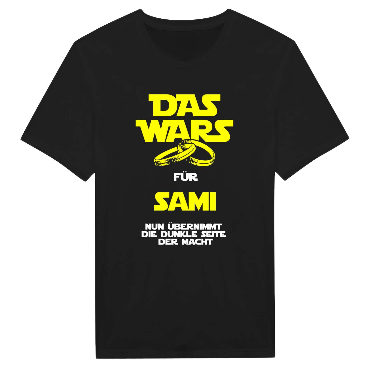JGA T-Shirt »Das Wars« für den Namen »Sami«