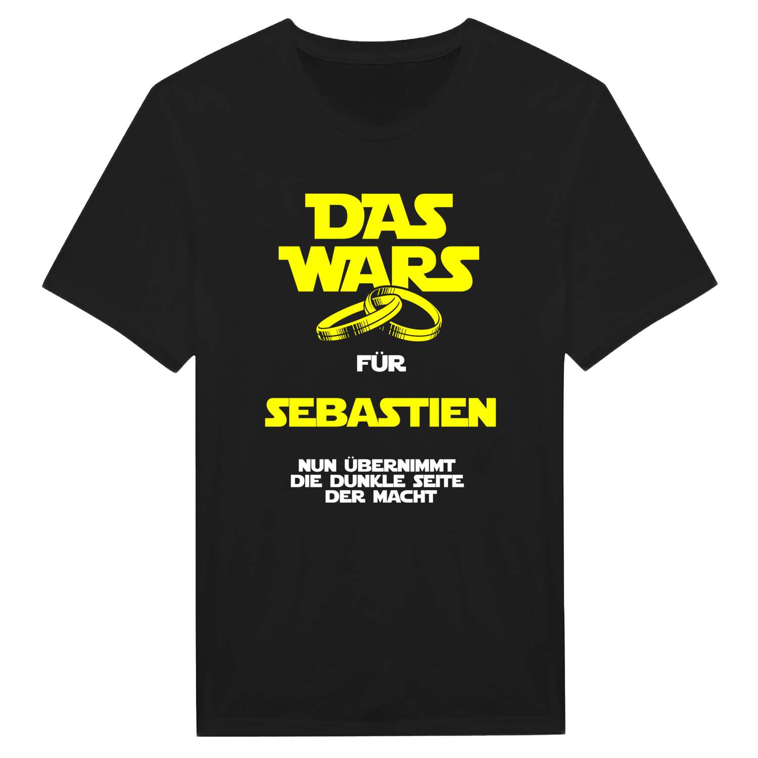 JGA T-Shirt »Das Wars« für den Namen »Sebastien«