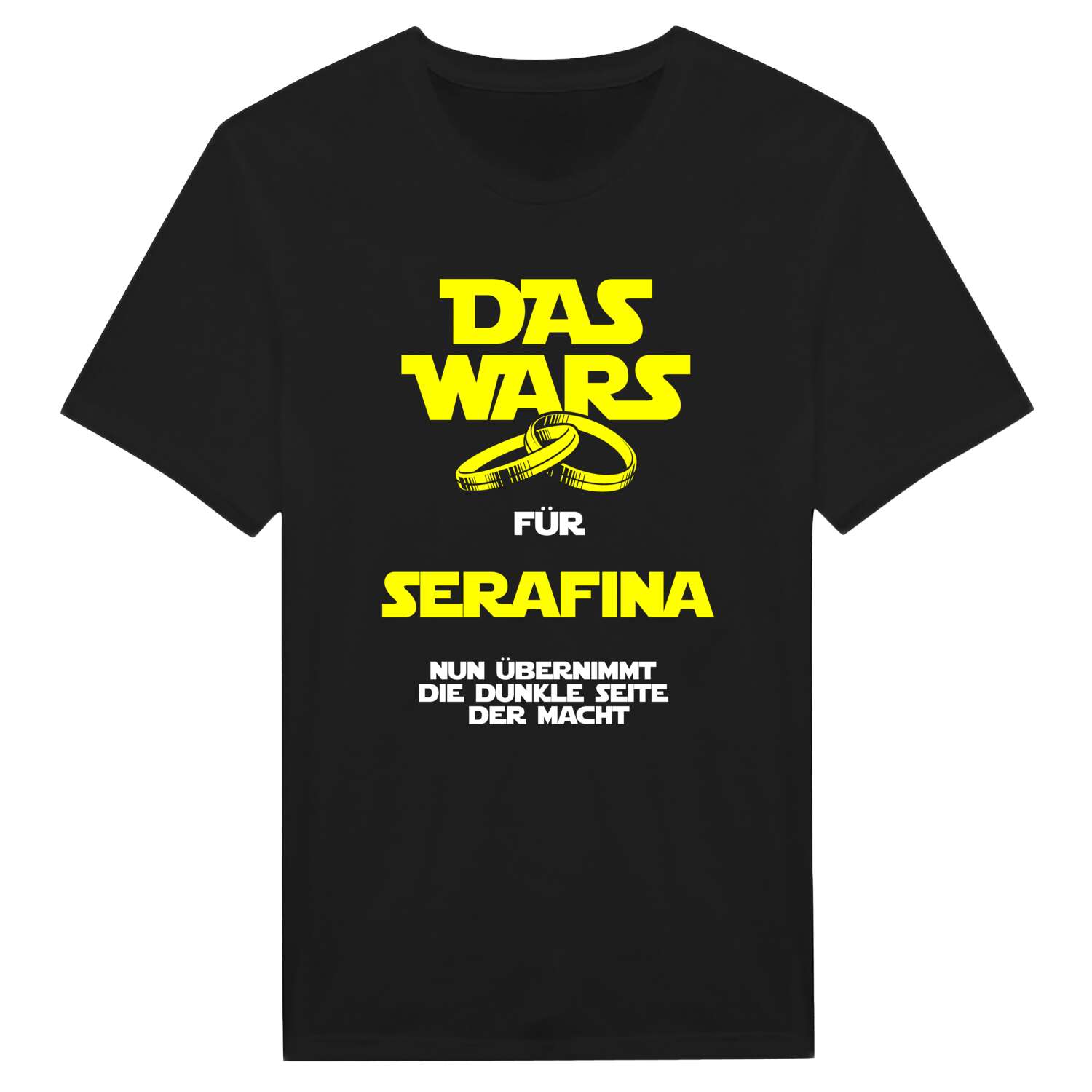 JGA T-Shirt »Das Wars« für den Namen »Serafina«