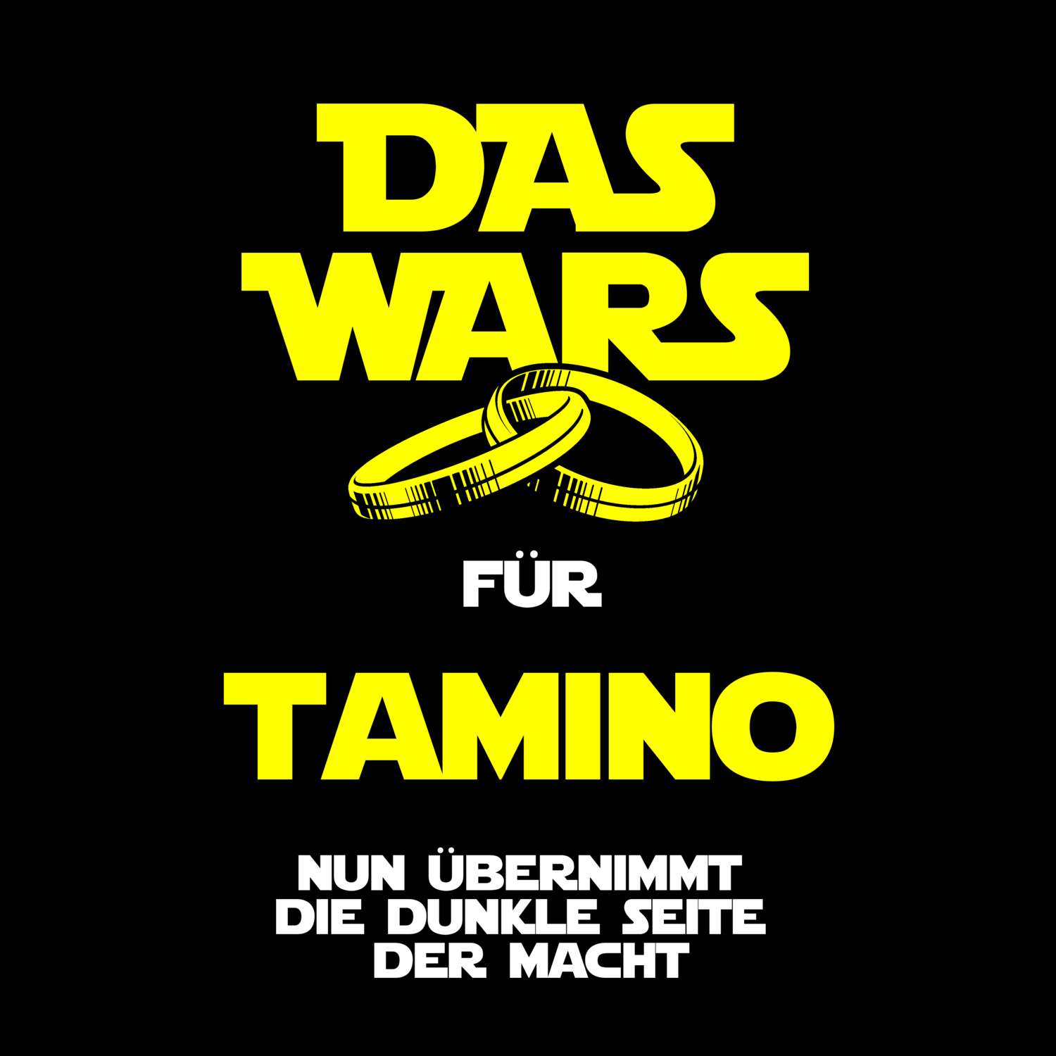 JGA T-Shirt »Das Wars« für den Namen »Tamino«