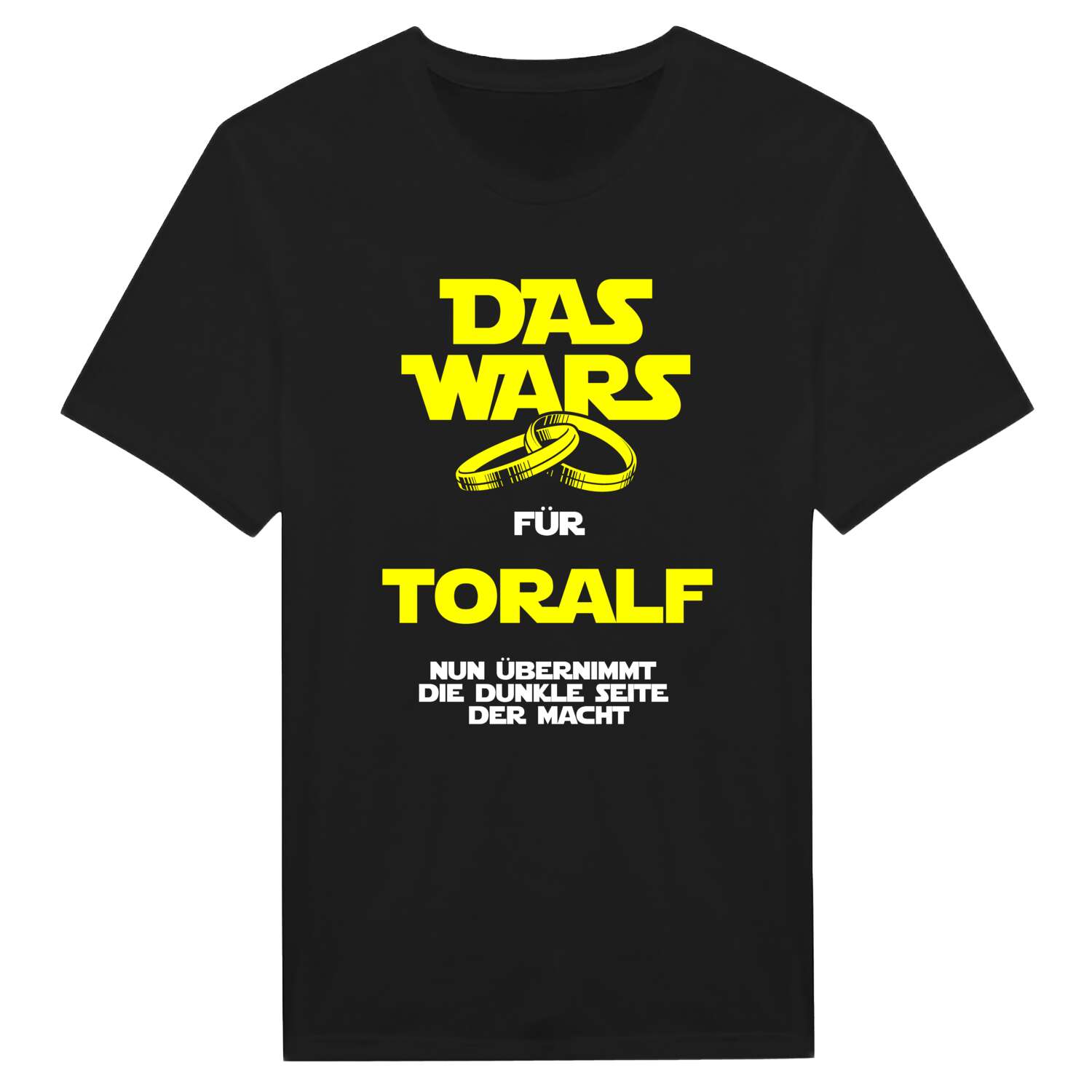 JGA T-Shirt »Das Wars« für den Namen »Toralf«