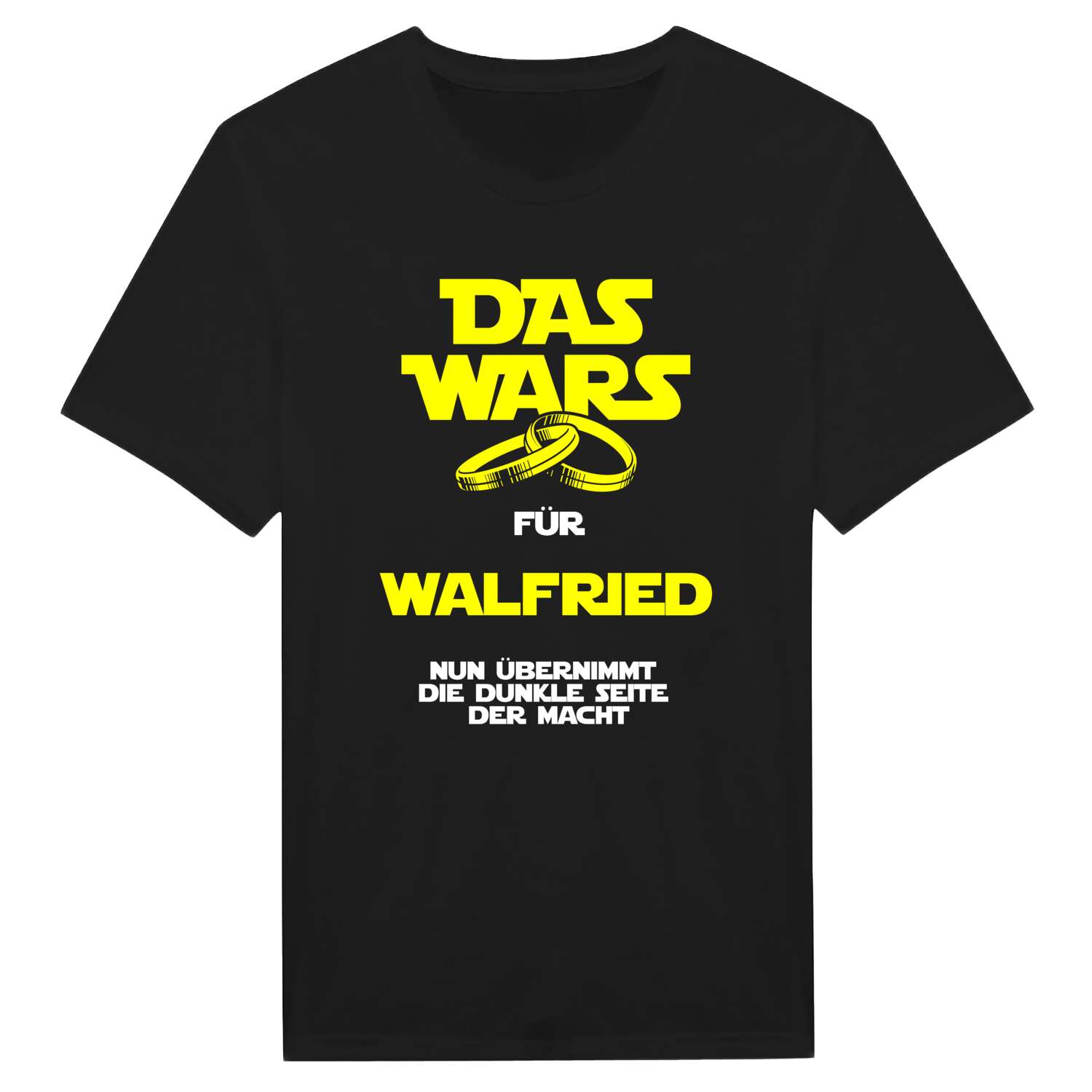 JGA T-Shirt »Das Wars« für den Namen »Walfried«