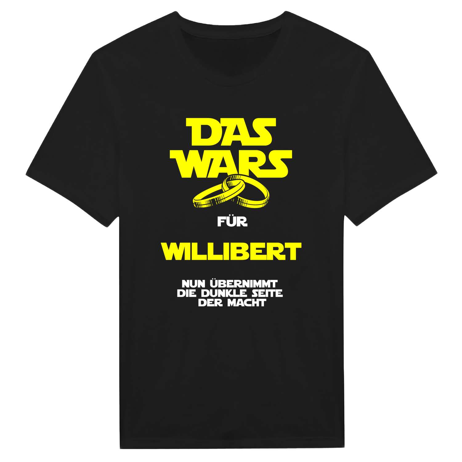 JGA T-Shirt »Das Wars« für den Namen »Willibert«