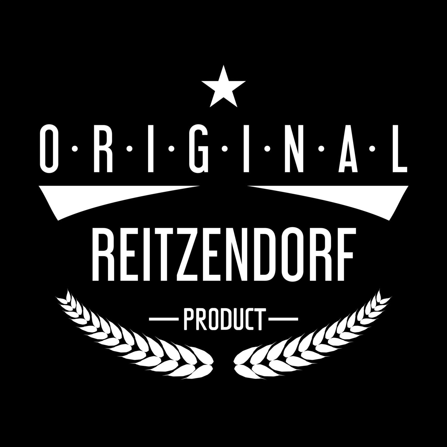 T-Shirt »Original Product« für den Ort »Reitzendorf«