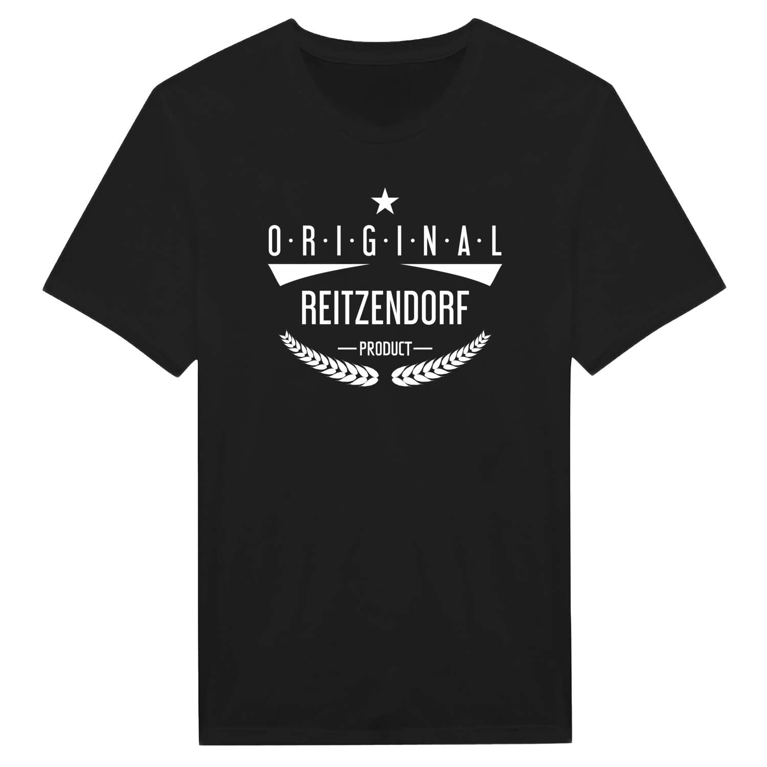 T-Shirt »Original Product« für den Ort »Reitzendorf«