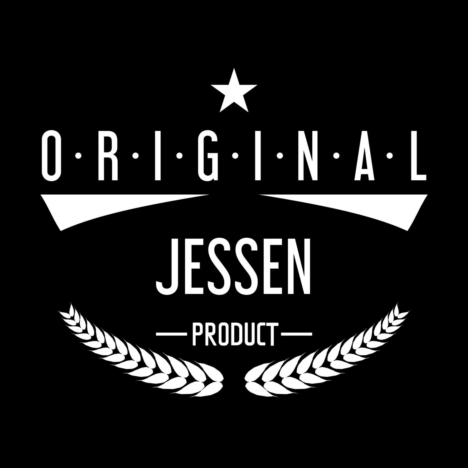 T-Shirt »Original Product« für den Ort »Jessen«