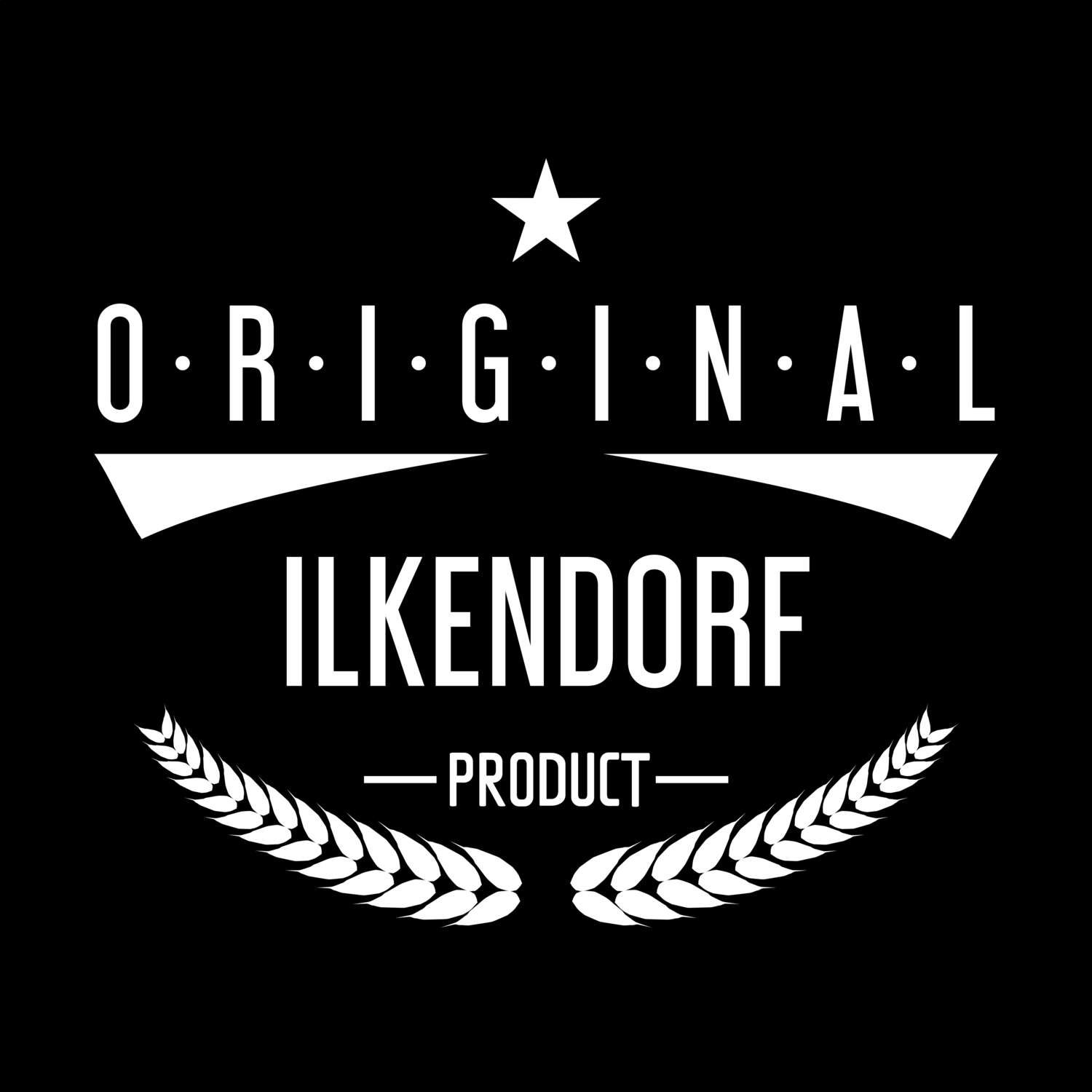 T-Shirt »Original Product« für den Ort »Ilkendorf«