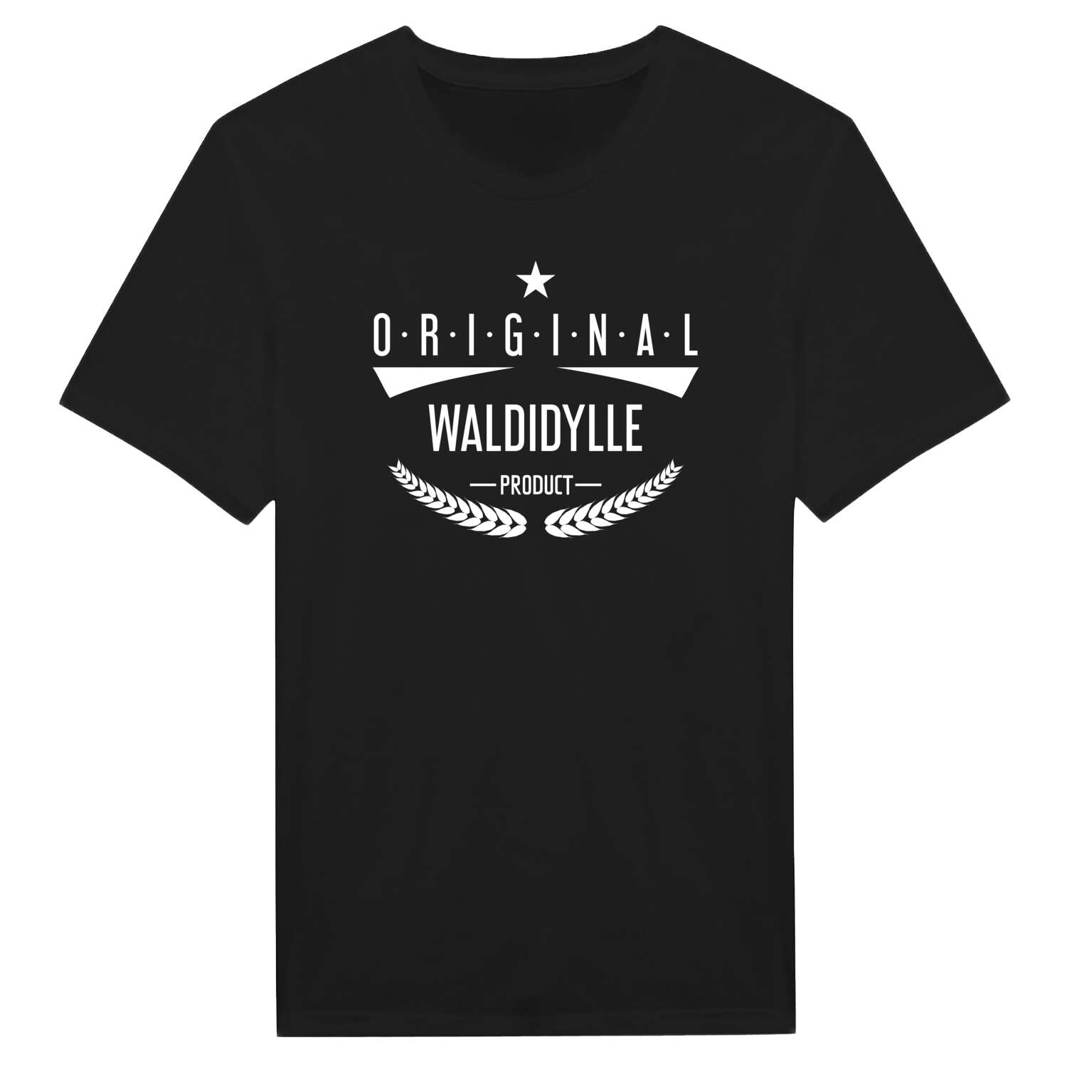 T-Shirt »Original Product« für den Ort »Waldidylle«