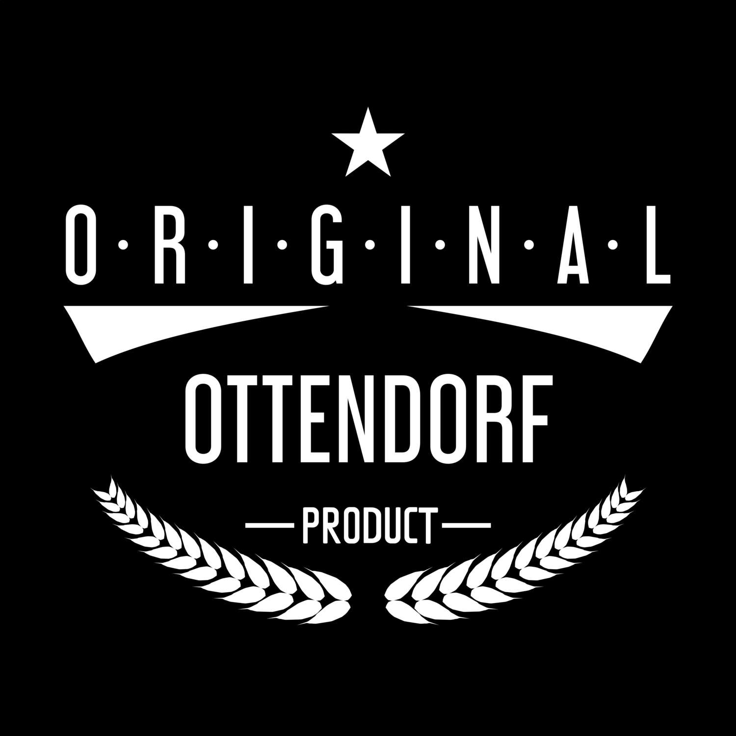 T-Shirt »Original Product« für den Ort »Ottendorf«