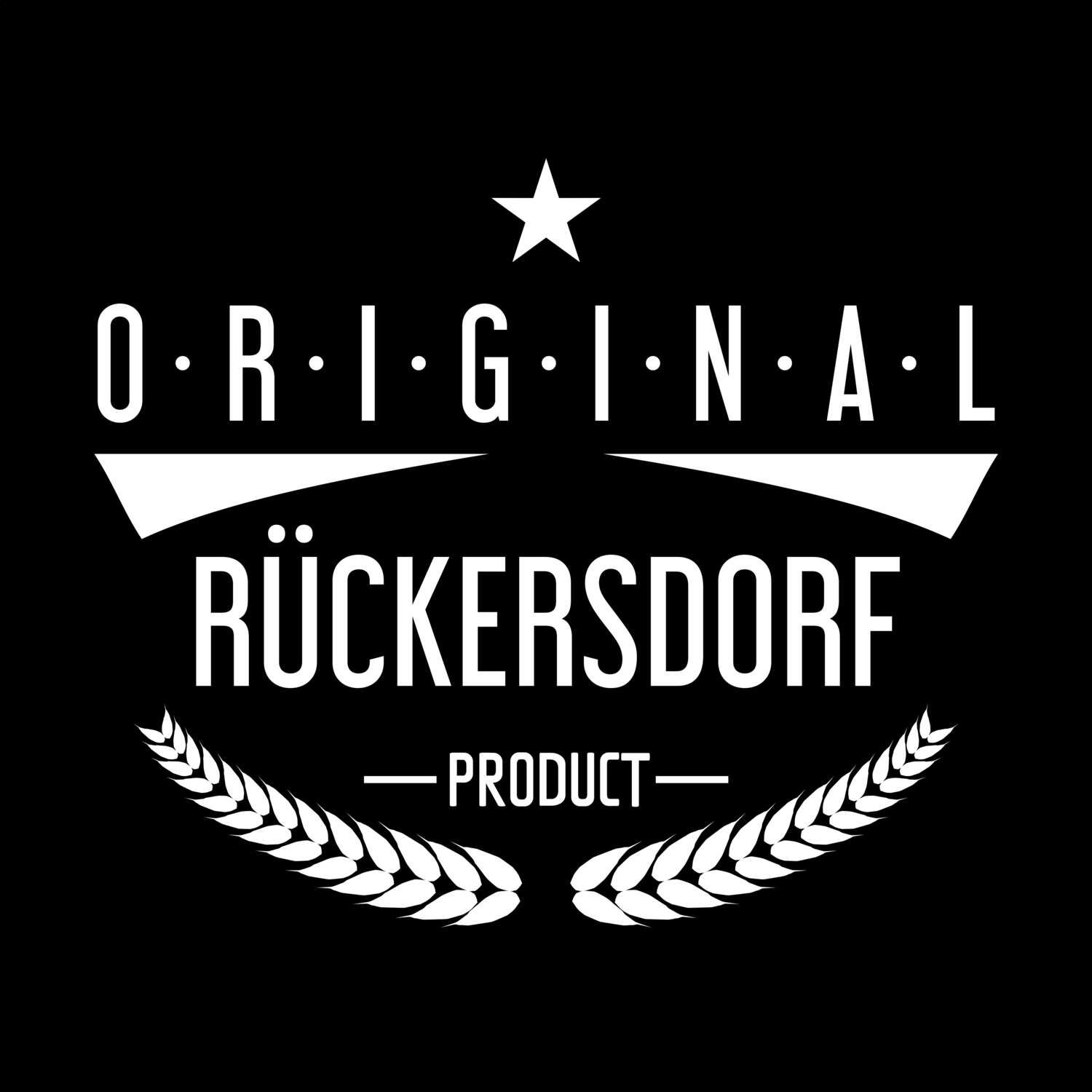 Rückersdorf T-Shirt »Original Product«