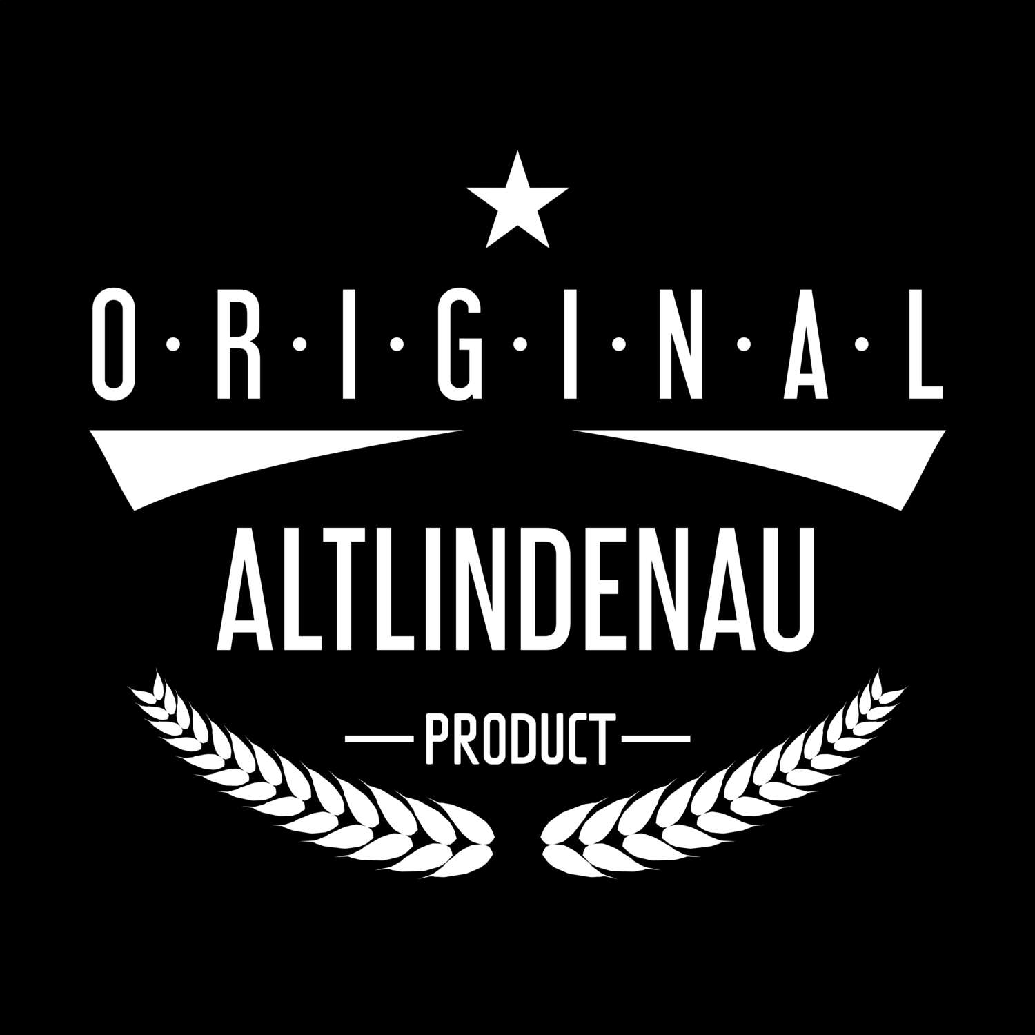 T-Shirt »Original Product« für den Ort »Altlindenau«