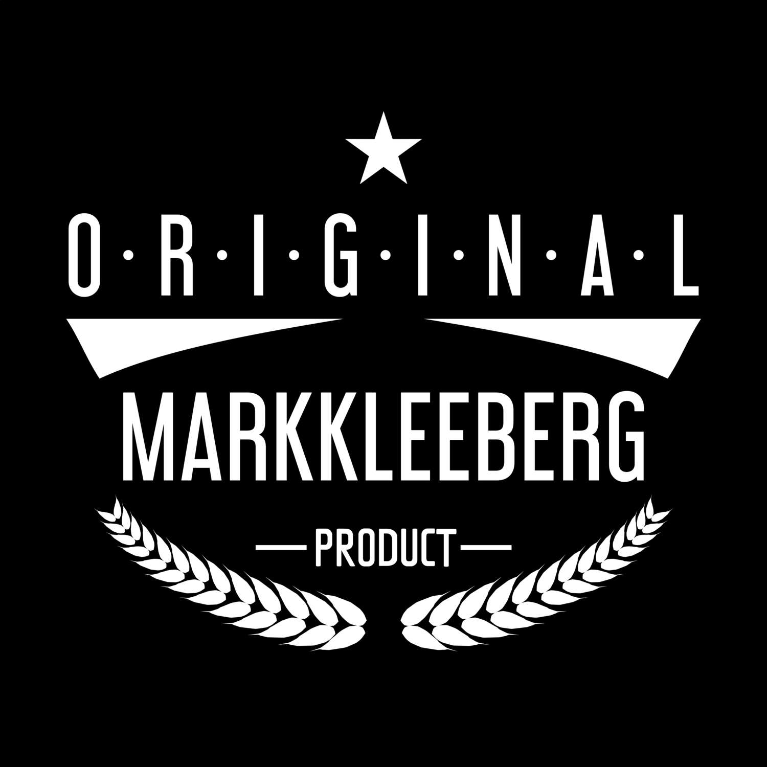 T-Shirt »Original Product« für den Ort »Markkleeberg«