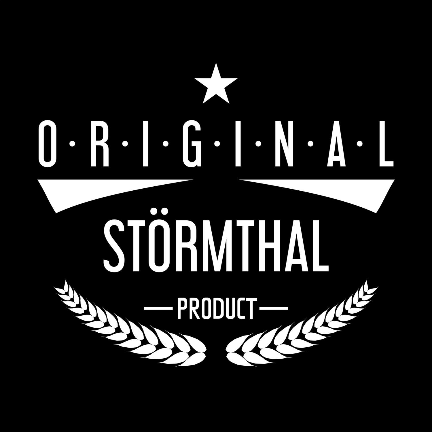 T-Shirt »Original Product« für den Ort »Störmthal«