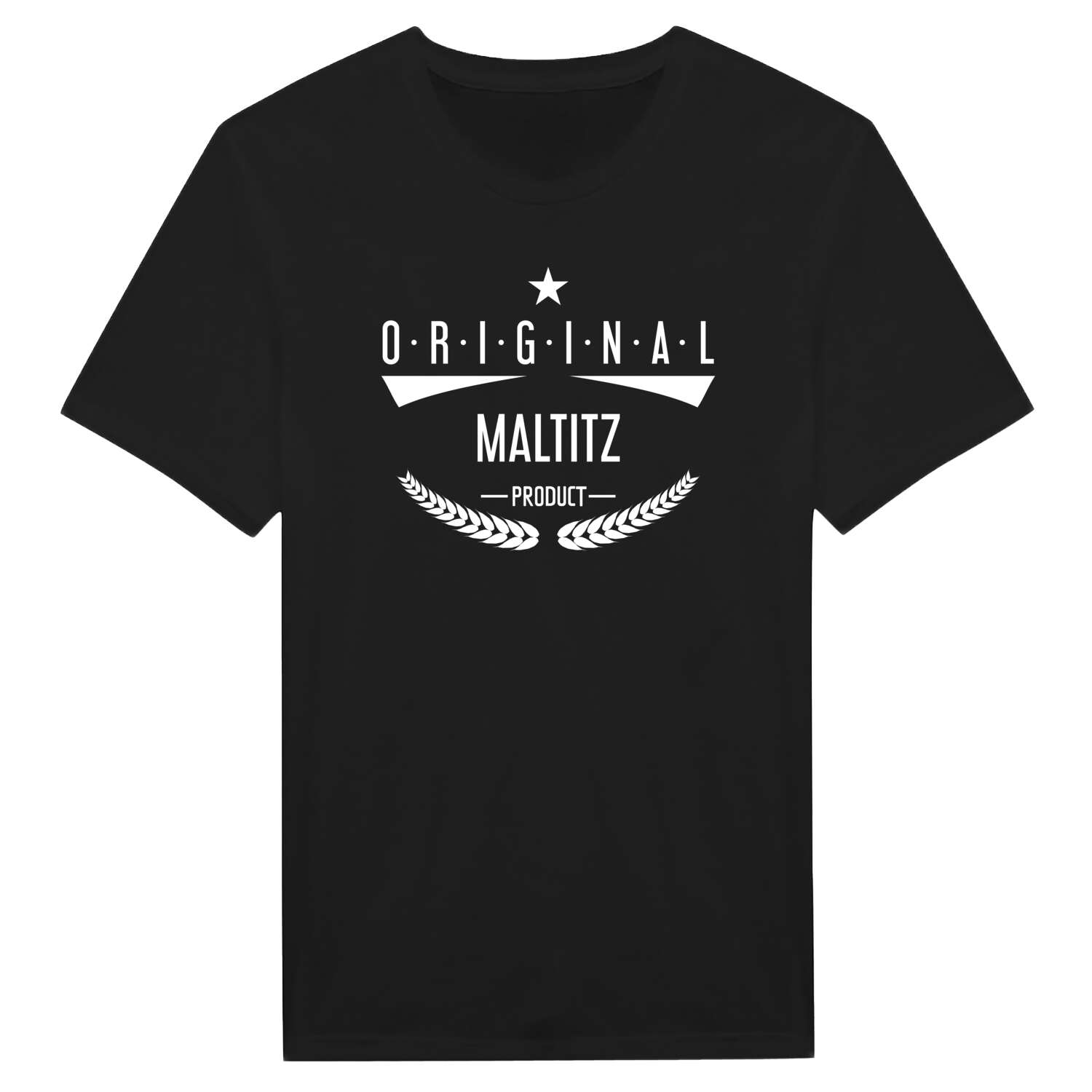 T-Shirt »Original Product« für den Ort »Maltitz«