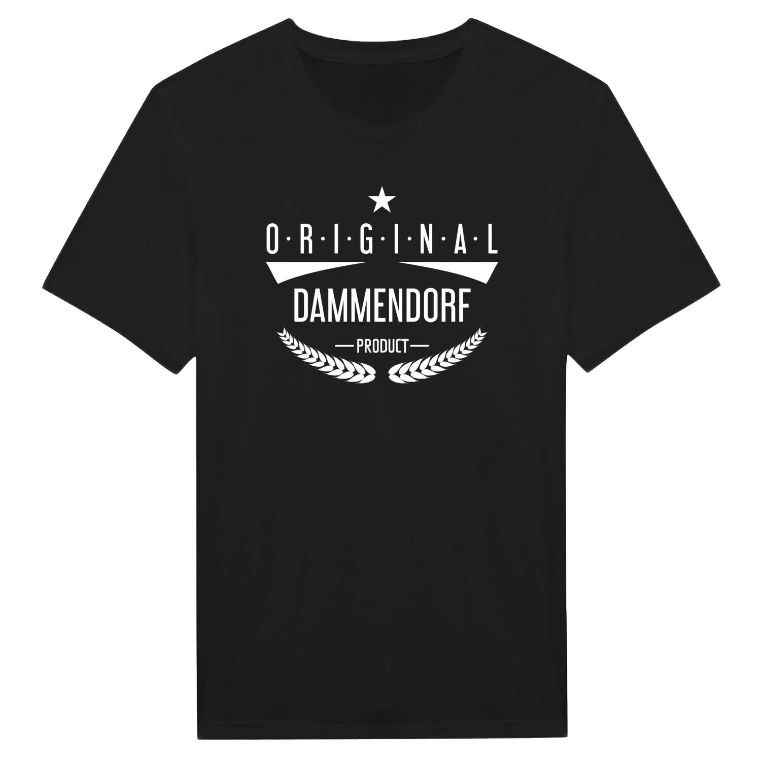 T-Shirt »Original Product« für den Ort »Dammendorf«