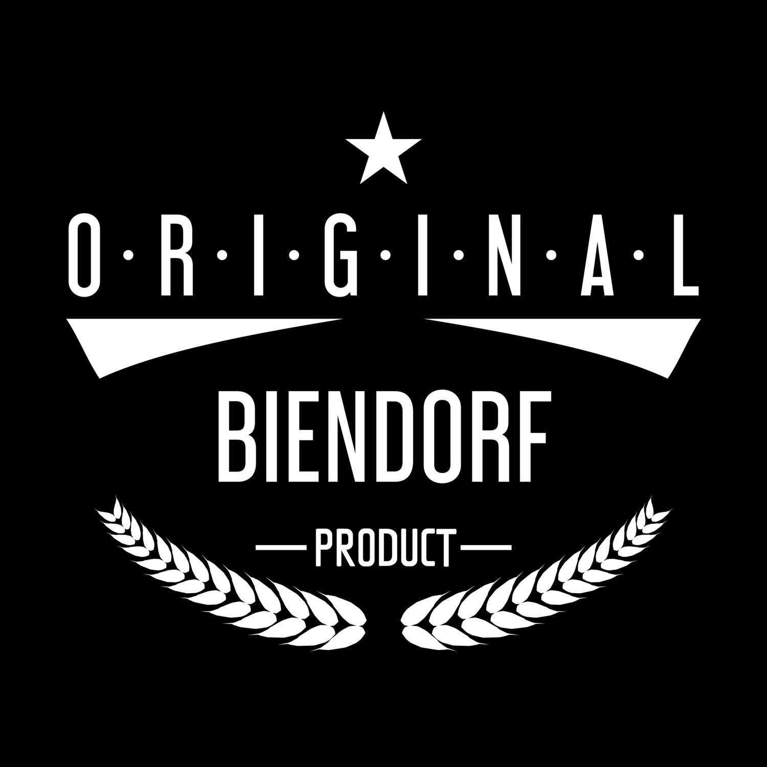 T-Shirt »Original Product« für den Ort »Biendorf«