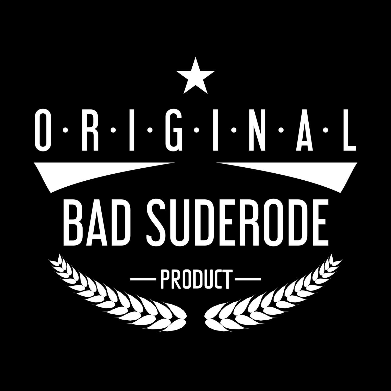 T-Shirt »Original Product« für den Ort »Bad Suderode«