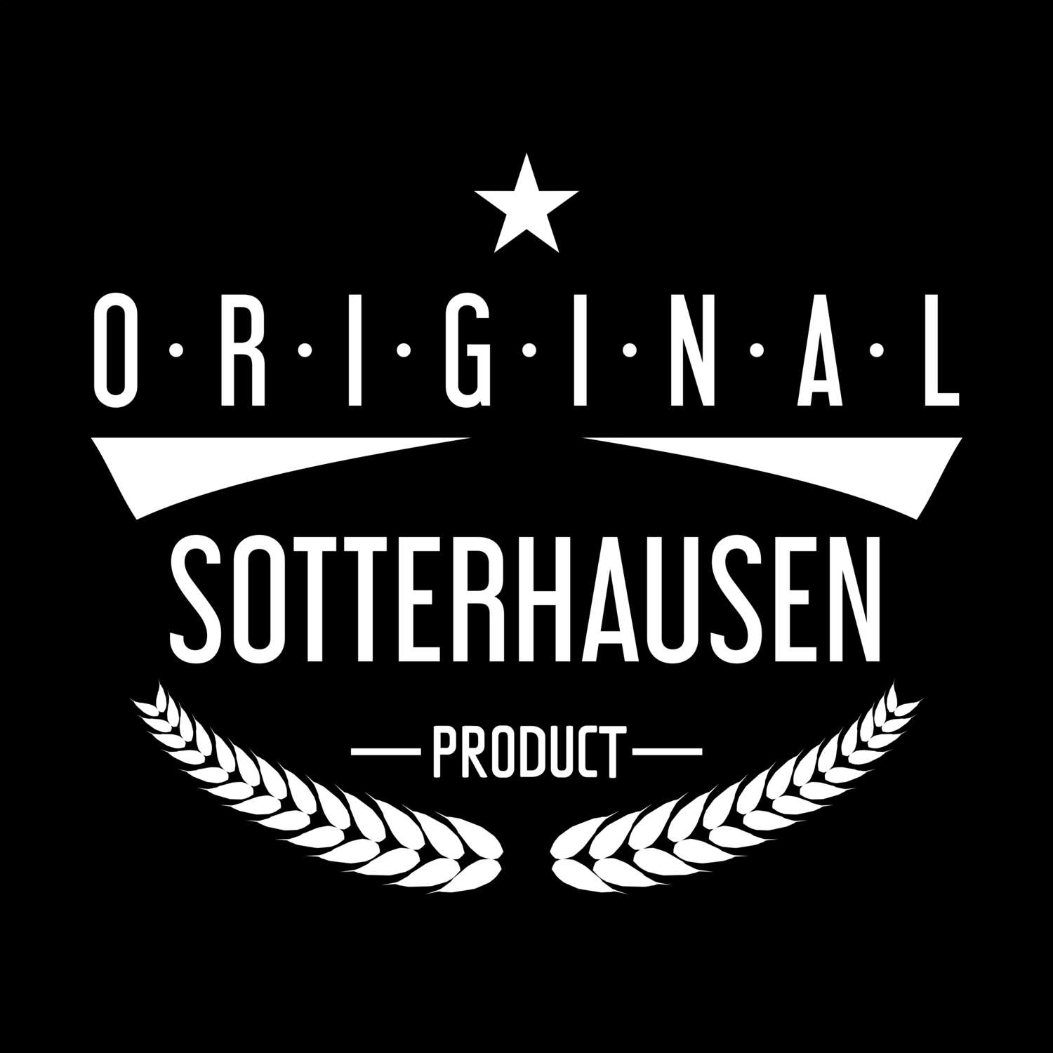 T-Shirt »Original Product« für den Ort »Sotterhausen«