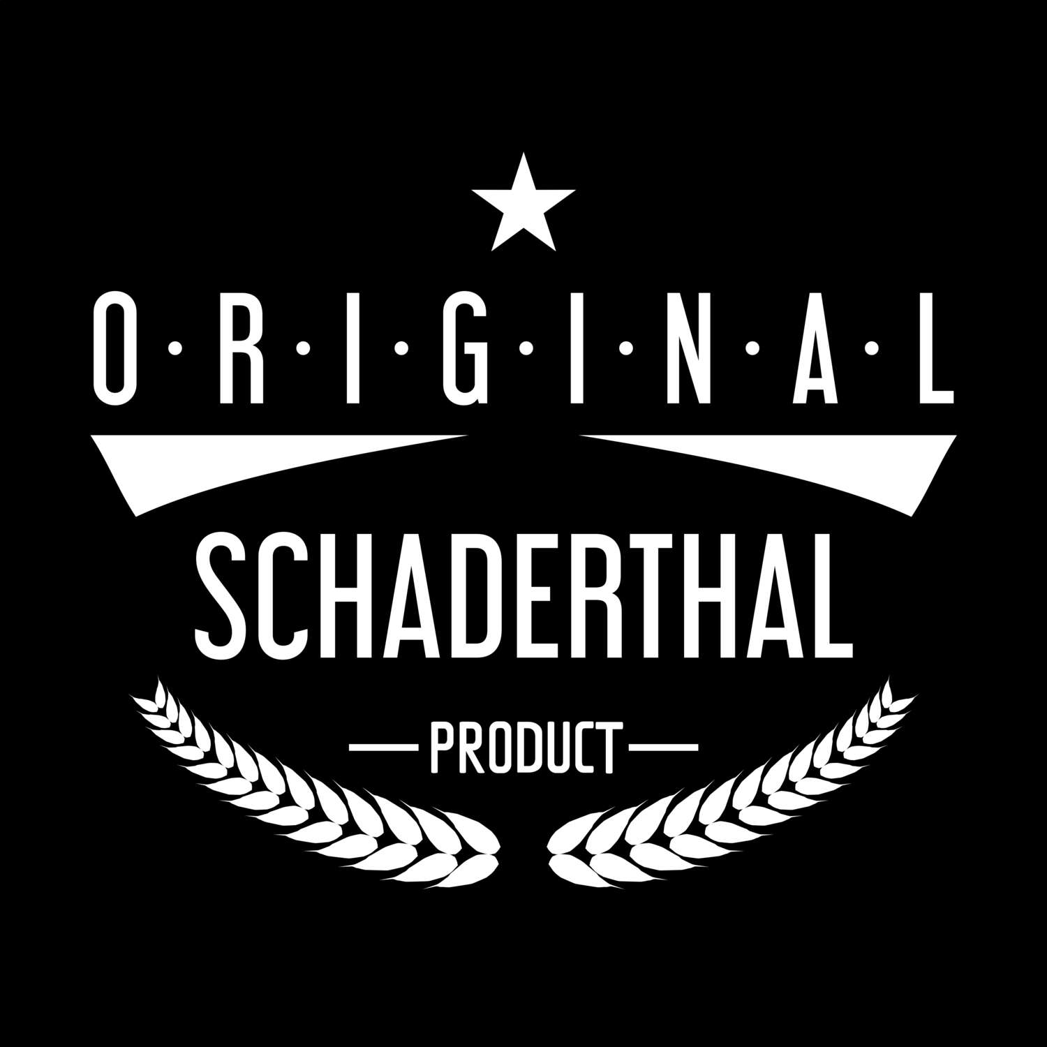 Schaderthal T-Shirt »Original Product«
