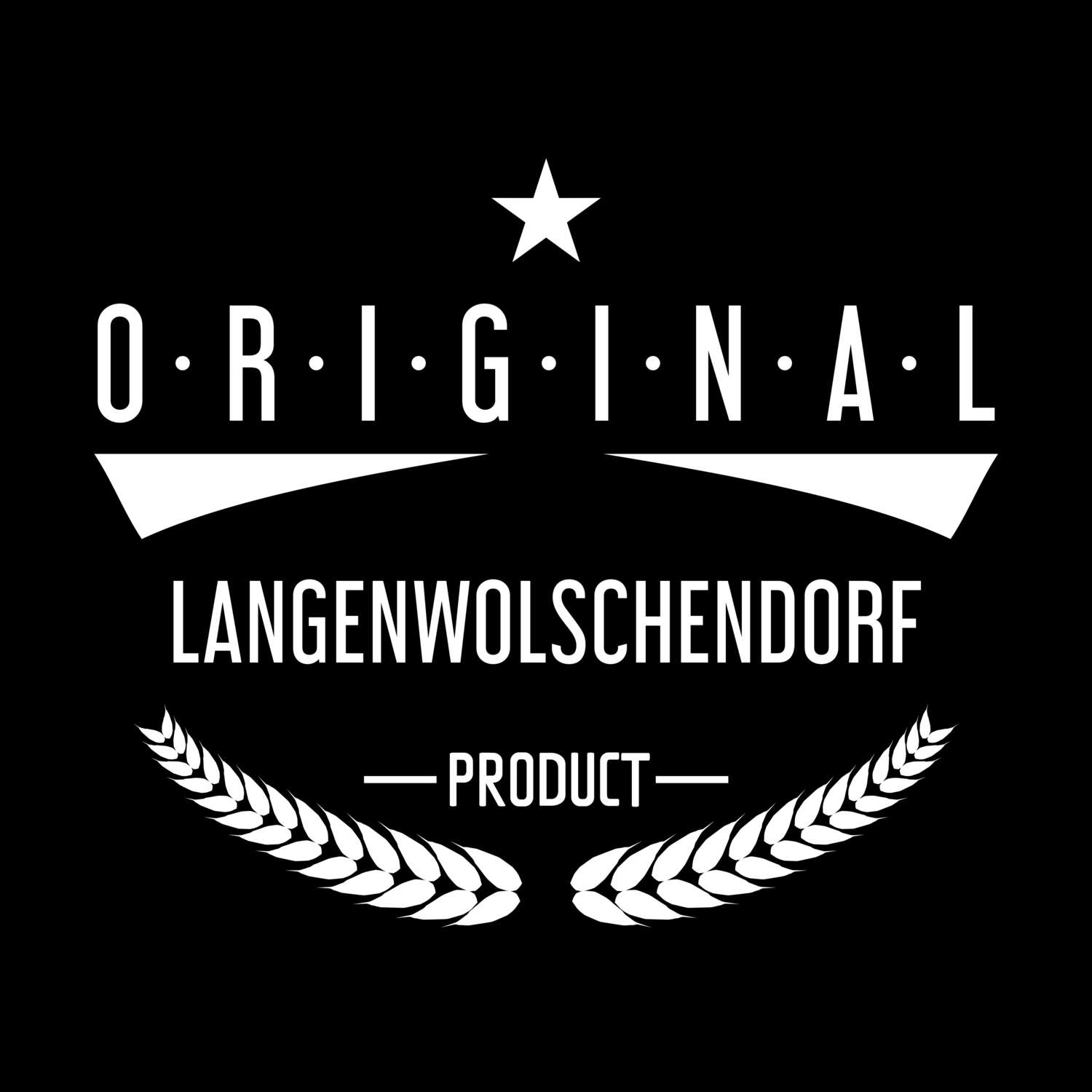 Langenwolschendorf T-Shirt »Original Product«