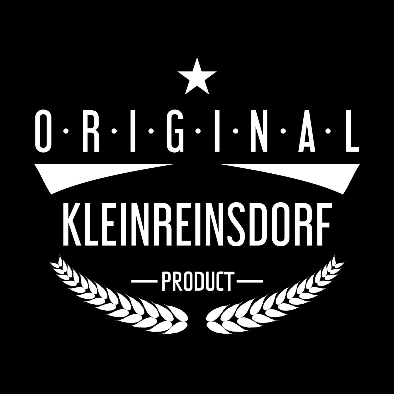 T-Shirt »Original Product« für den Ort »Kleinreinsdorf«