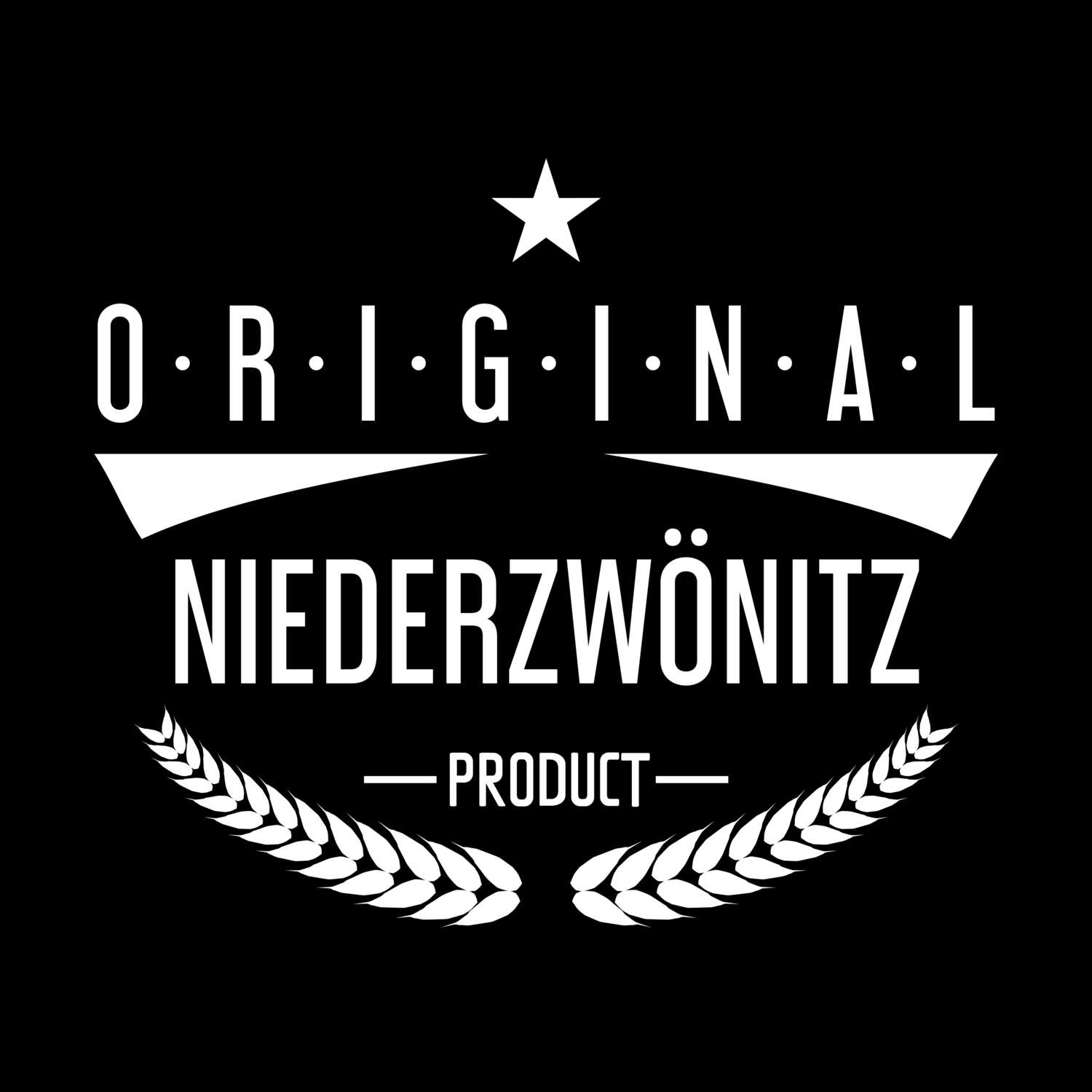 Niederzwönitz T-Shirt »Original Product«