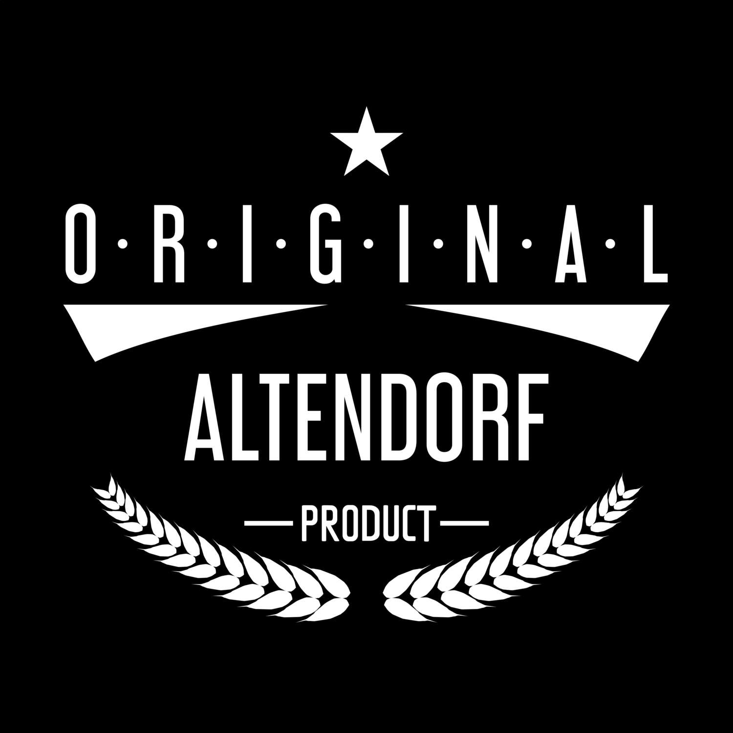 T-Shirt »Original Product« für den Ort »Altendorf«