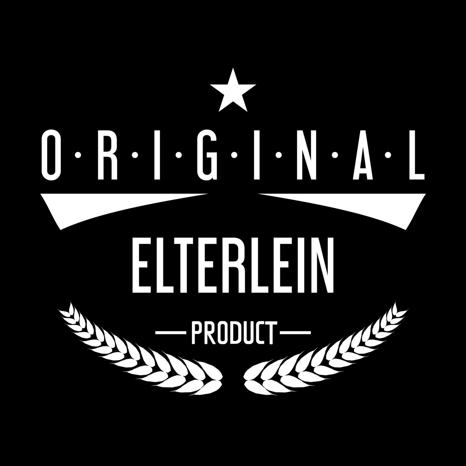 T-Shirt »Original Product« für den Ort »Elterlein«