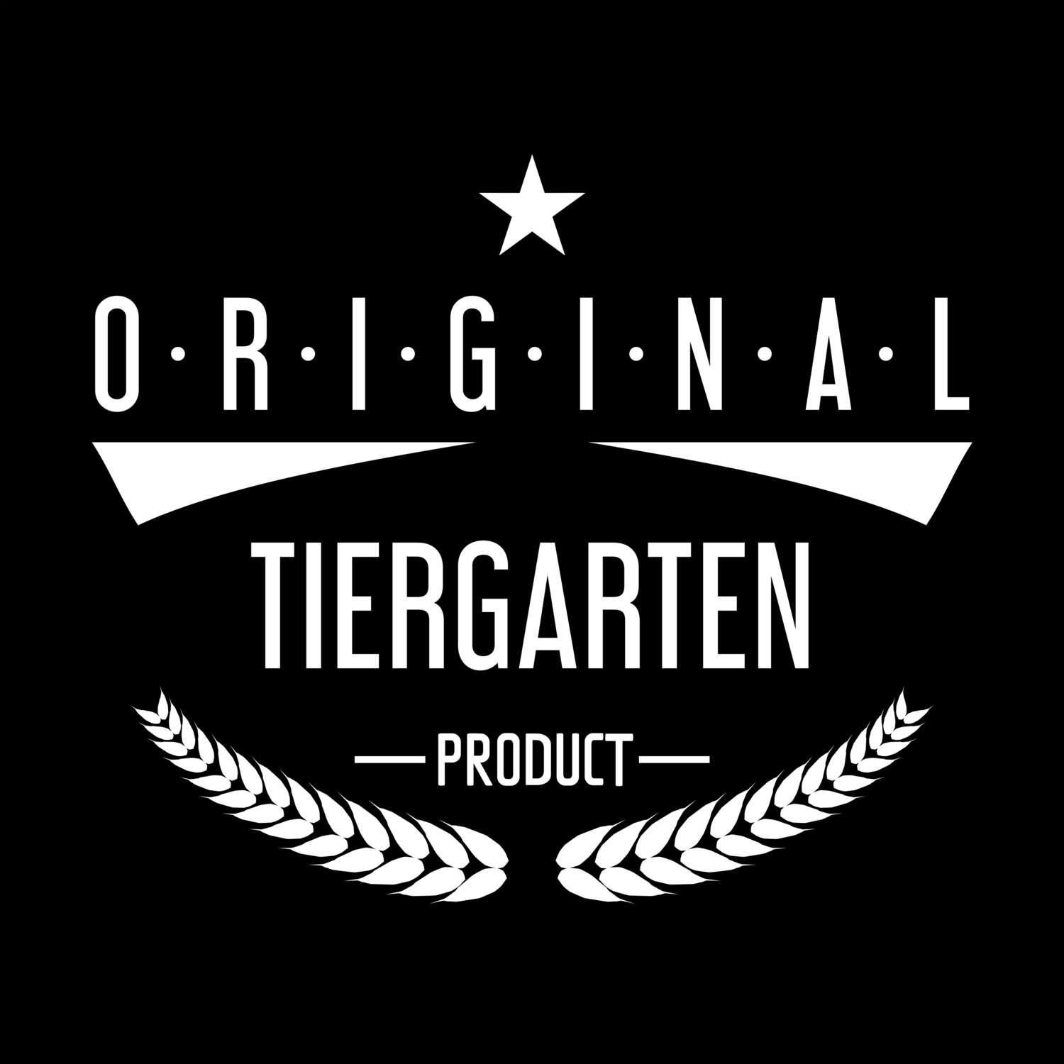 T-Shirt »Original Product« für den Ort »Tiergarten«