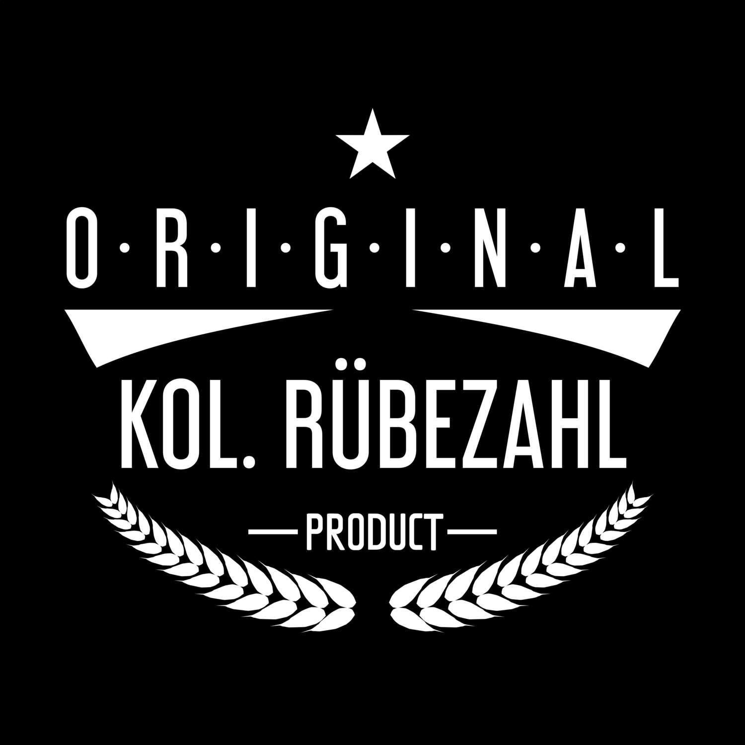 T-Shirt »Original Product« für den Ort »Kol. Rübezahl«