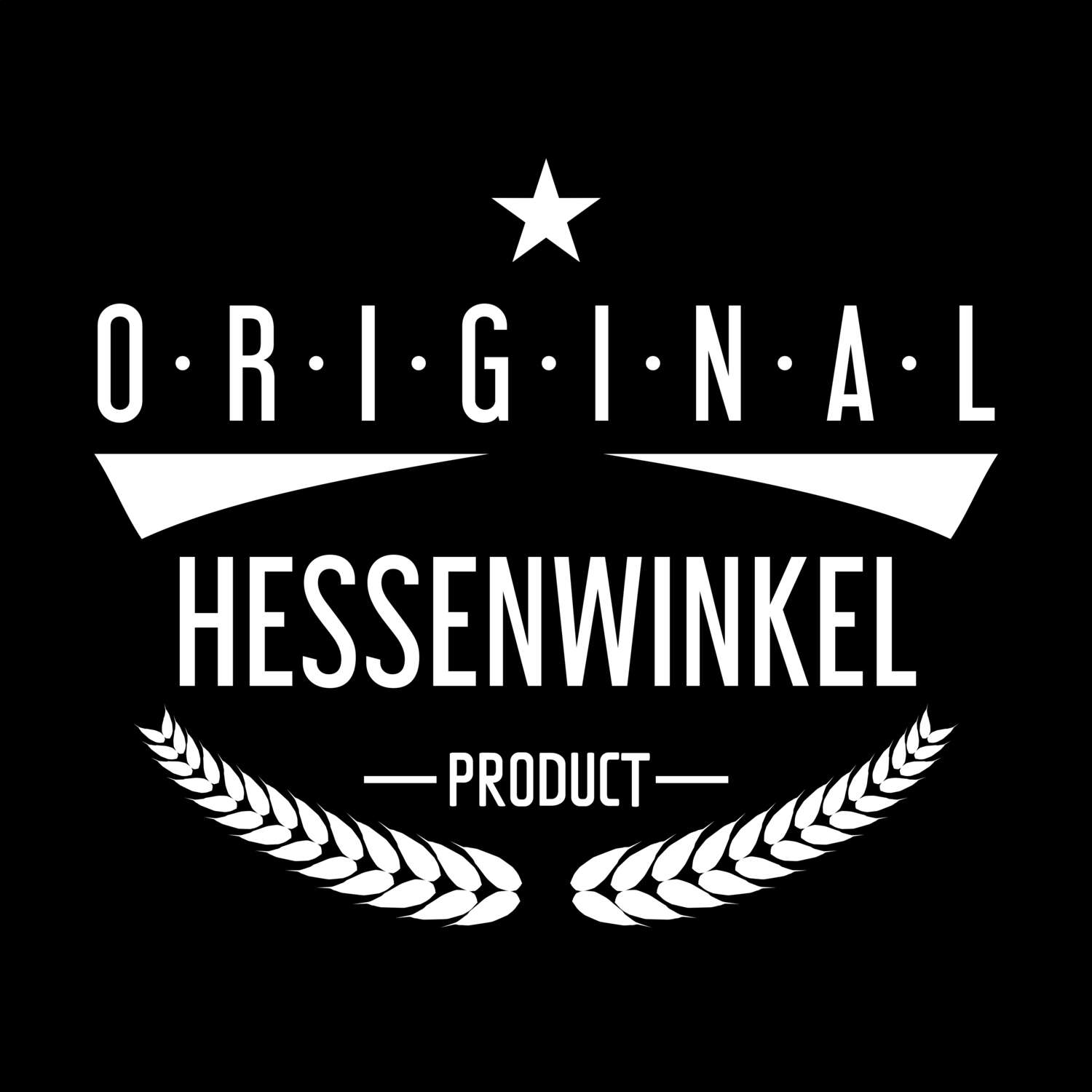 T-Shirt »Original Product« für den Ort »Hessenwinkel«