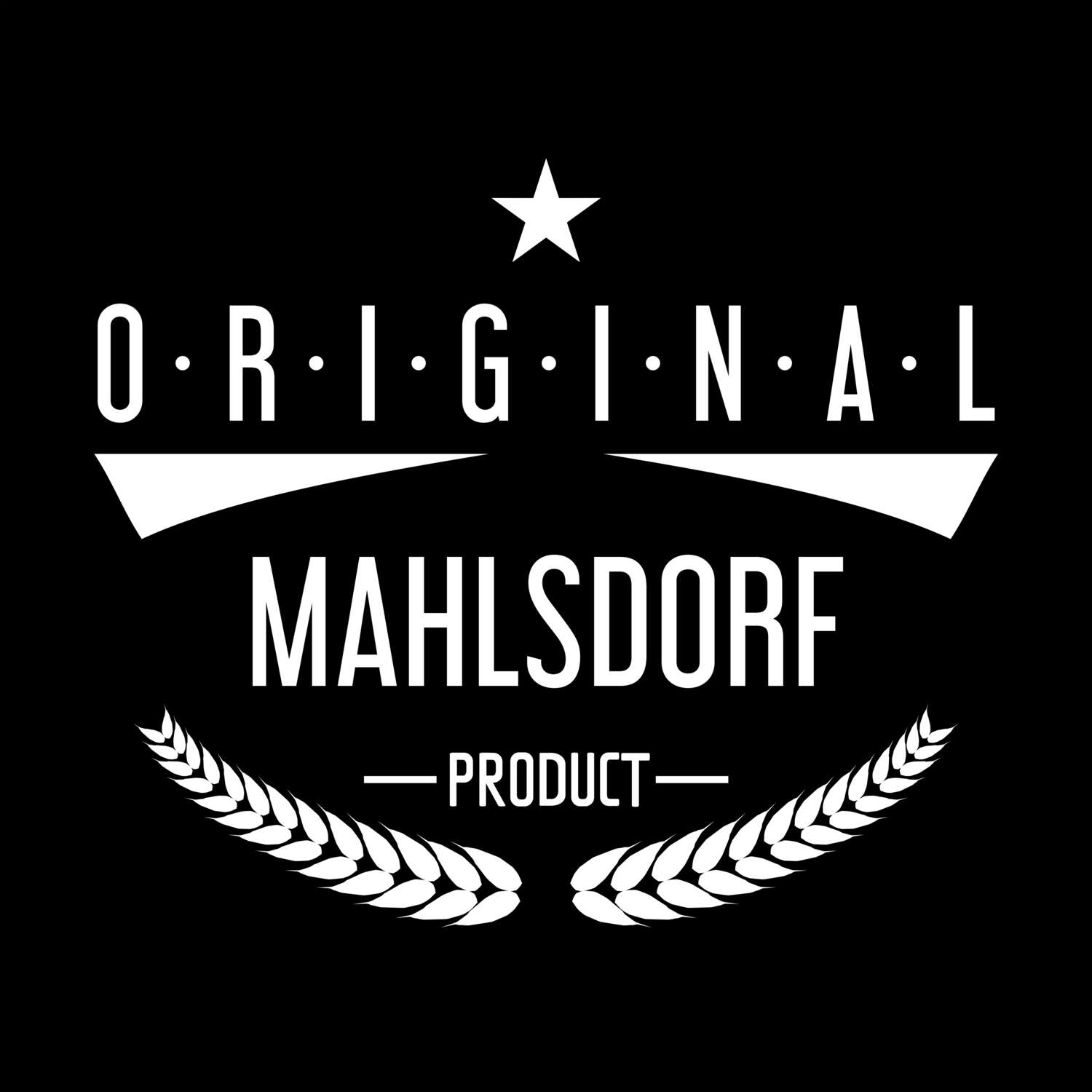 T-Shirt »Original Product« für den Ort »Mahlsdorf«