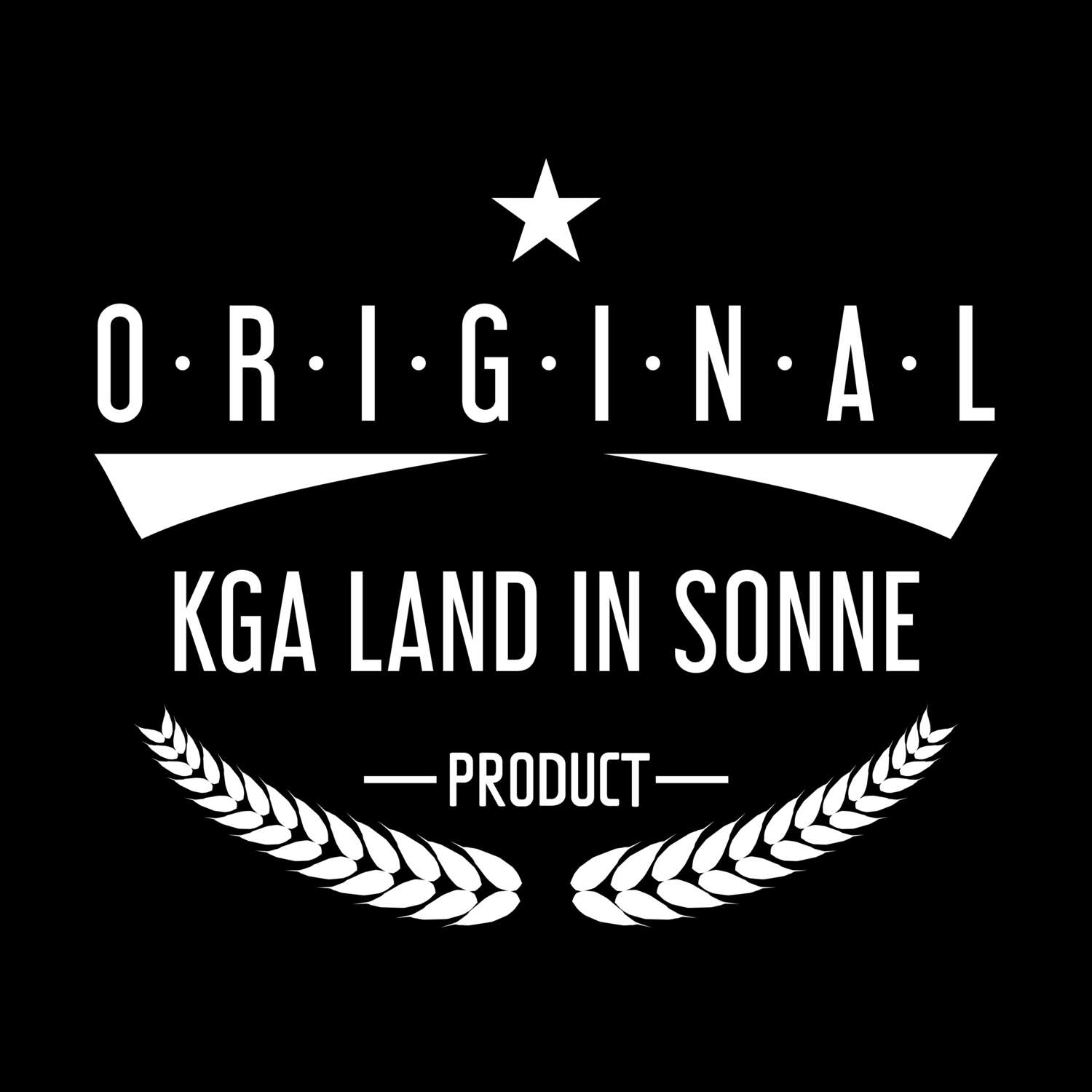 KGA Land in Sonne T-Shirt »Original Product«