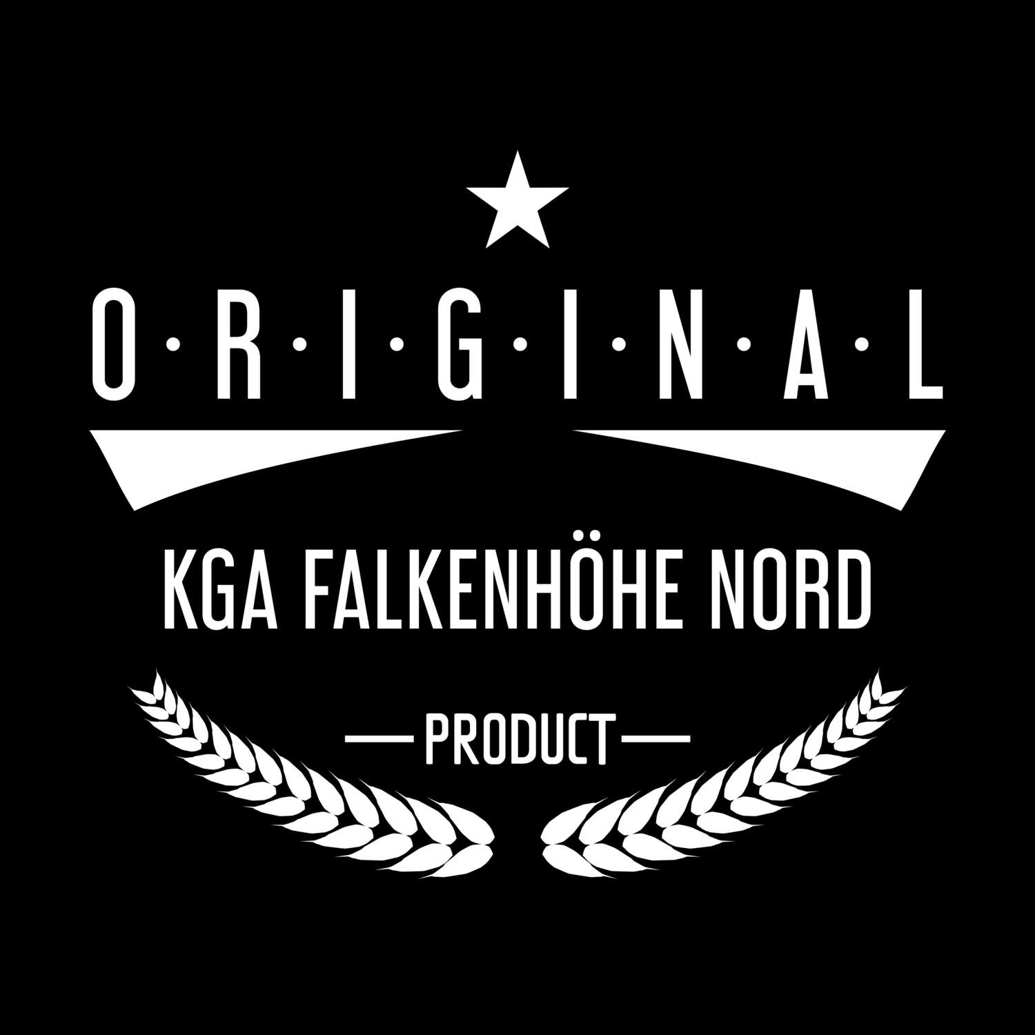 T-Shirt »Original Product« für den Ort »KGA Falkenhöhe Nord«