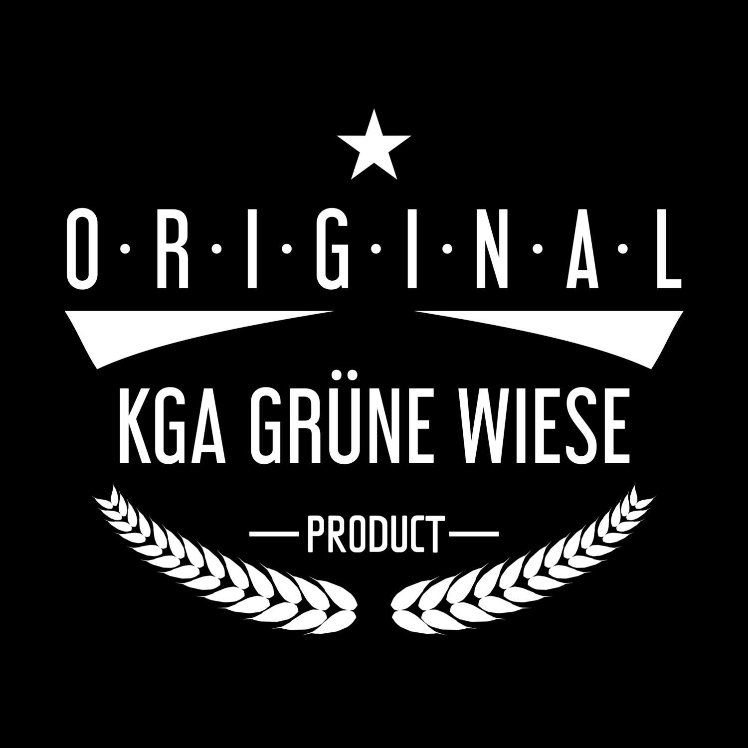 T-Shirt »Original Product« für den Ort »KGA Grüne Wiese«