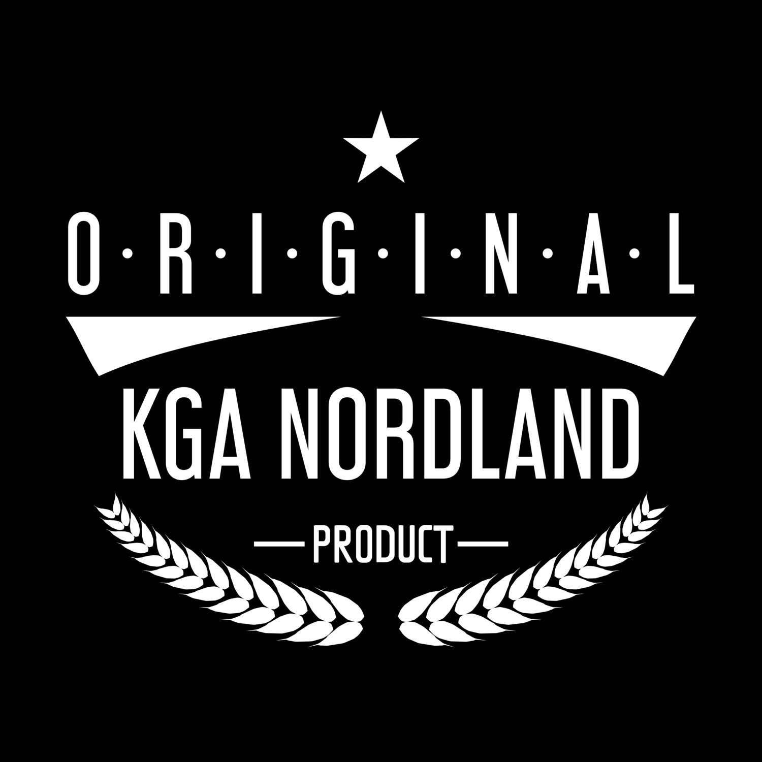 T-Shirt »Original Product« für den Ort »KGA Nordland«