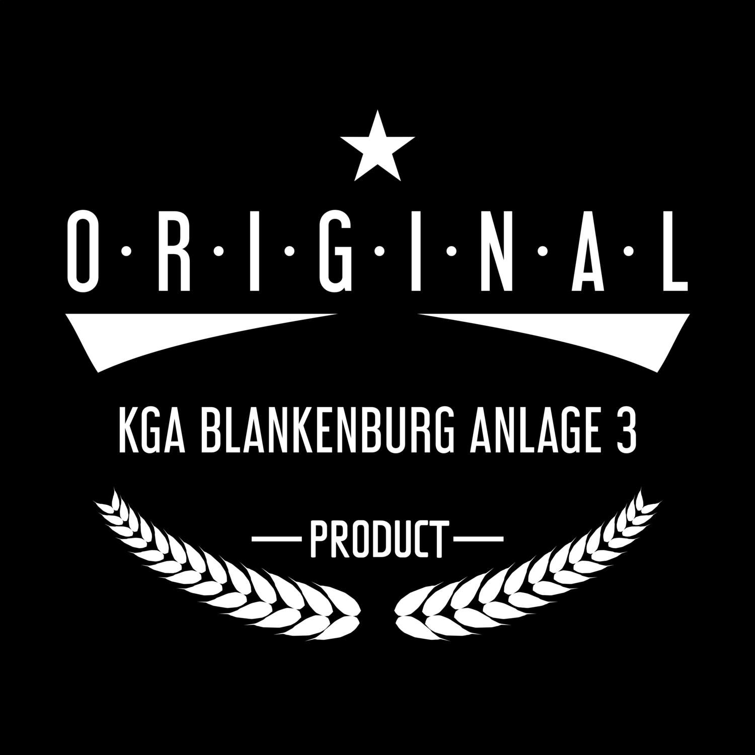 KGA Blankenburg Anlage 3 T-Shirt »Original Product«