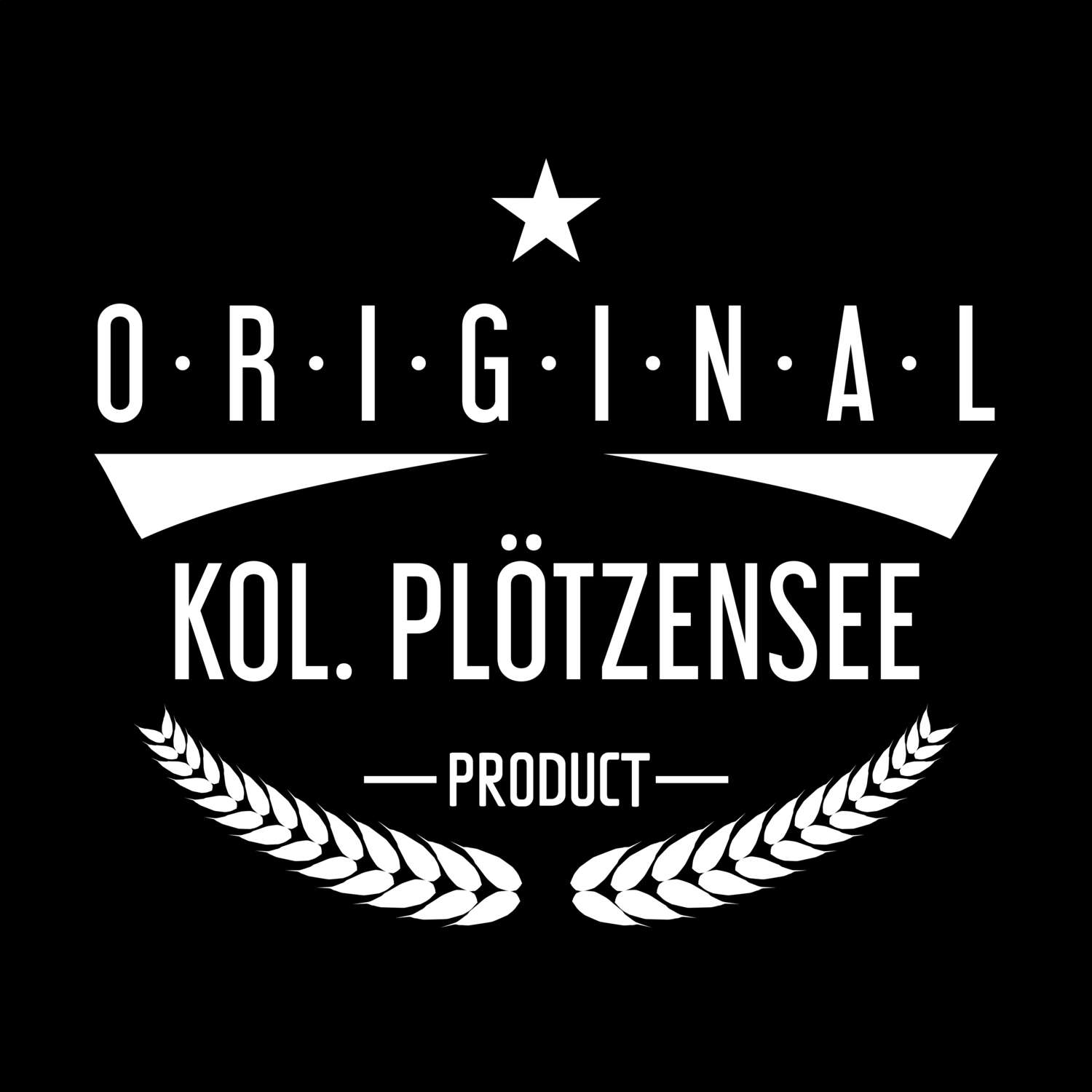 T-Shirt »Original Product« für den Ort »Kol. Plötzensee«
