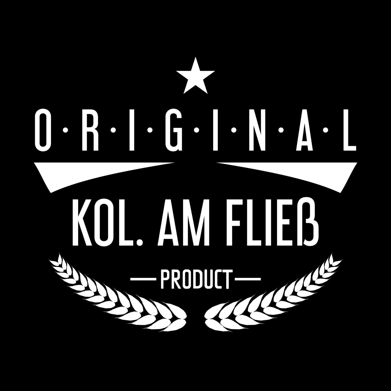 Kol. Am Fließ T-Shirt »Original Product«