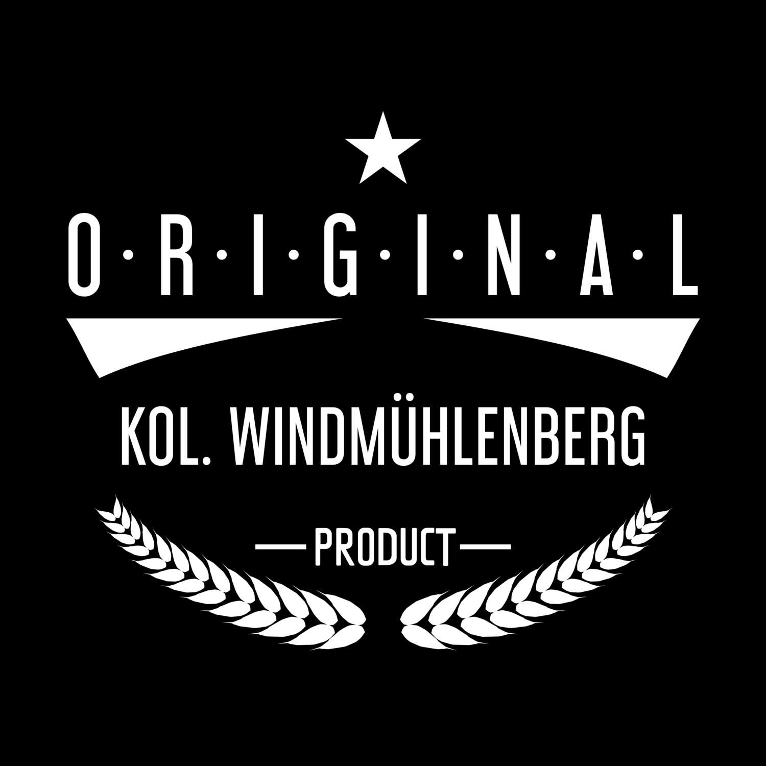 Kol. Windmühlenberg T-Shirt »Original Product«